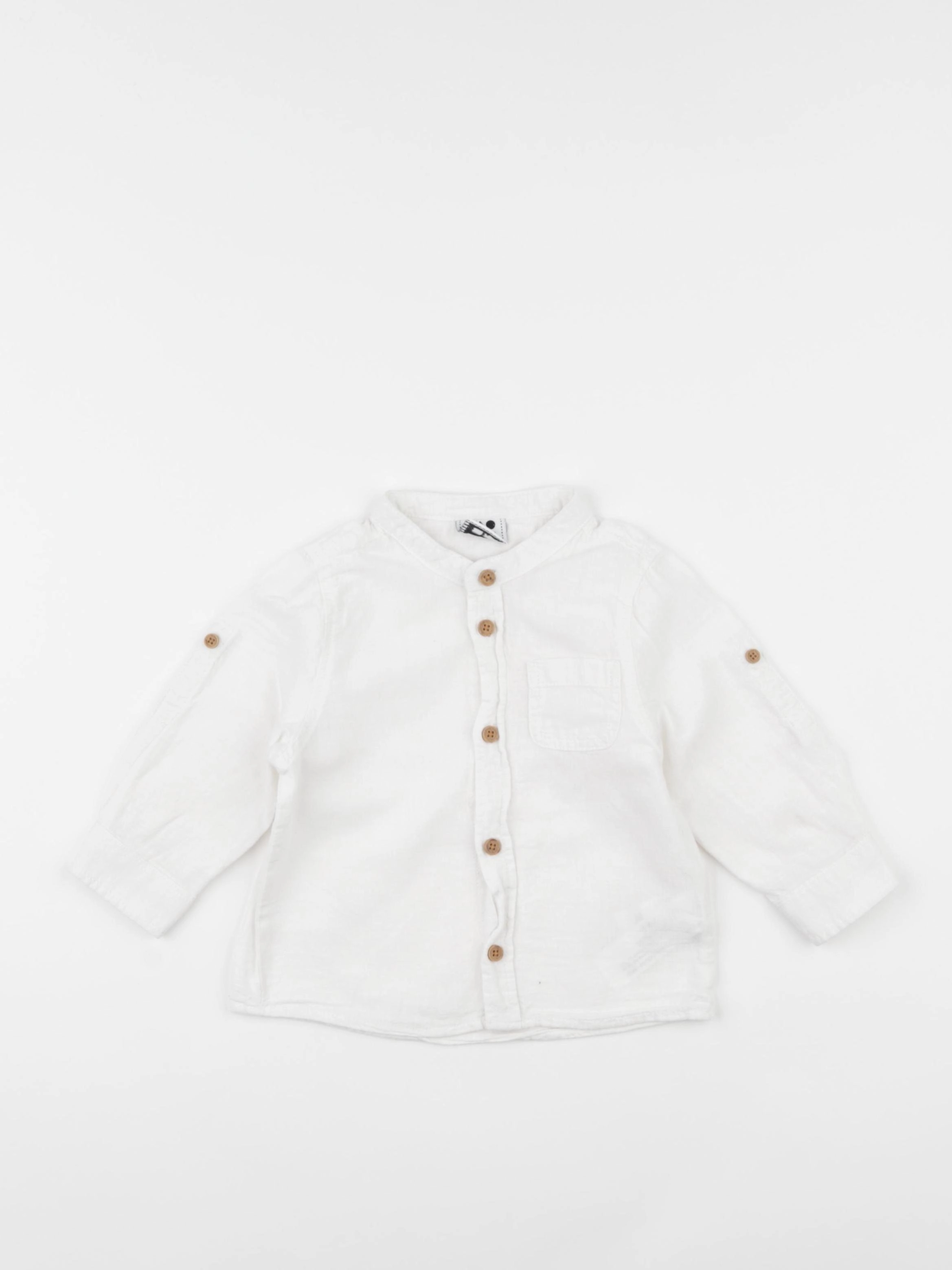 Tape à l'oeil - chemise blanc - 12 mois
