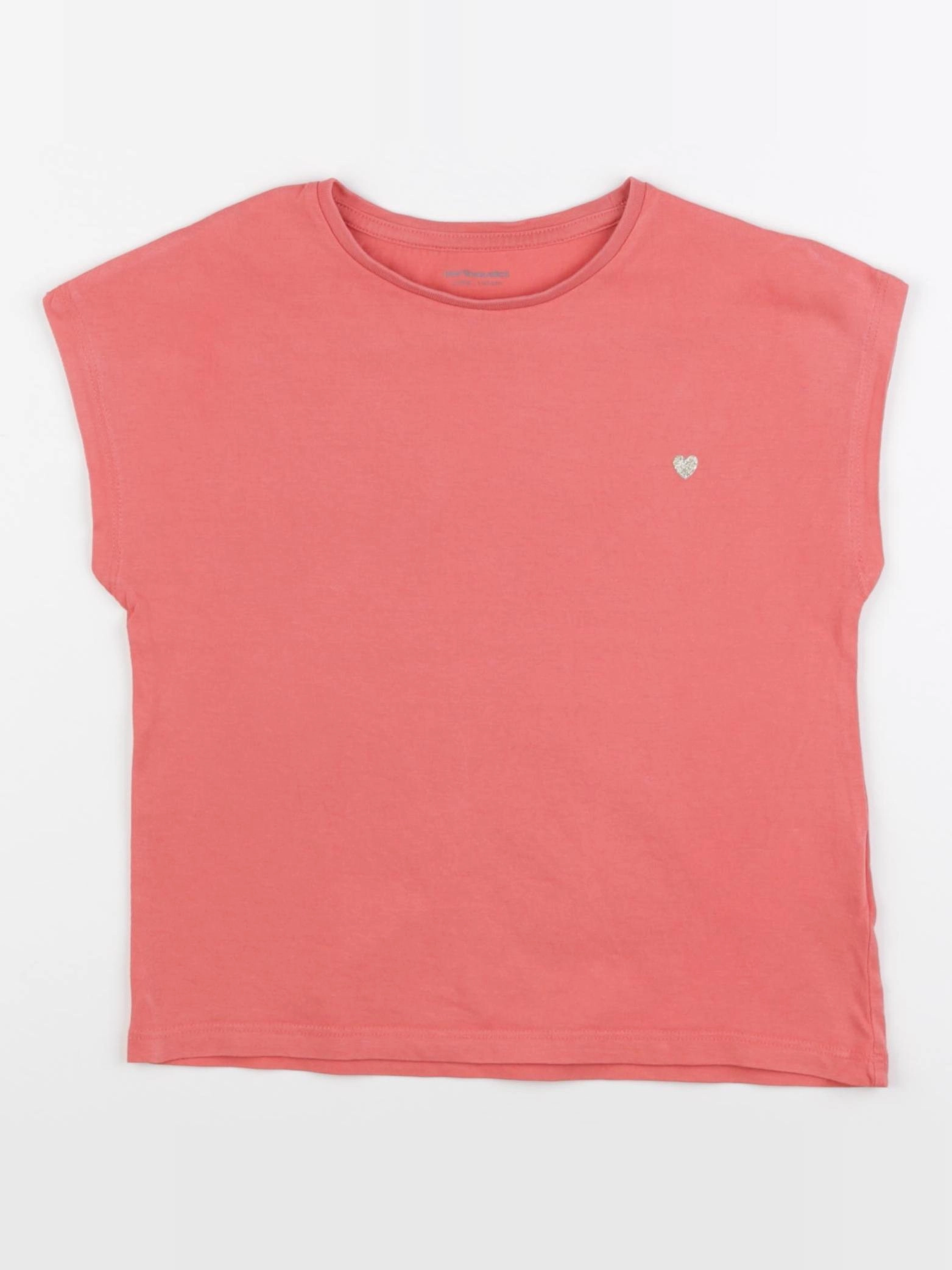 Vertbaudet - tee-shirt rose - 5 ans