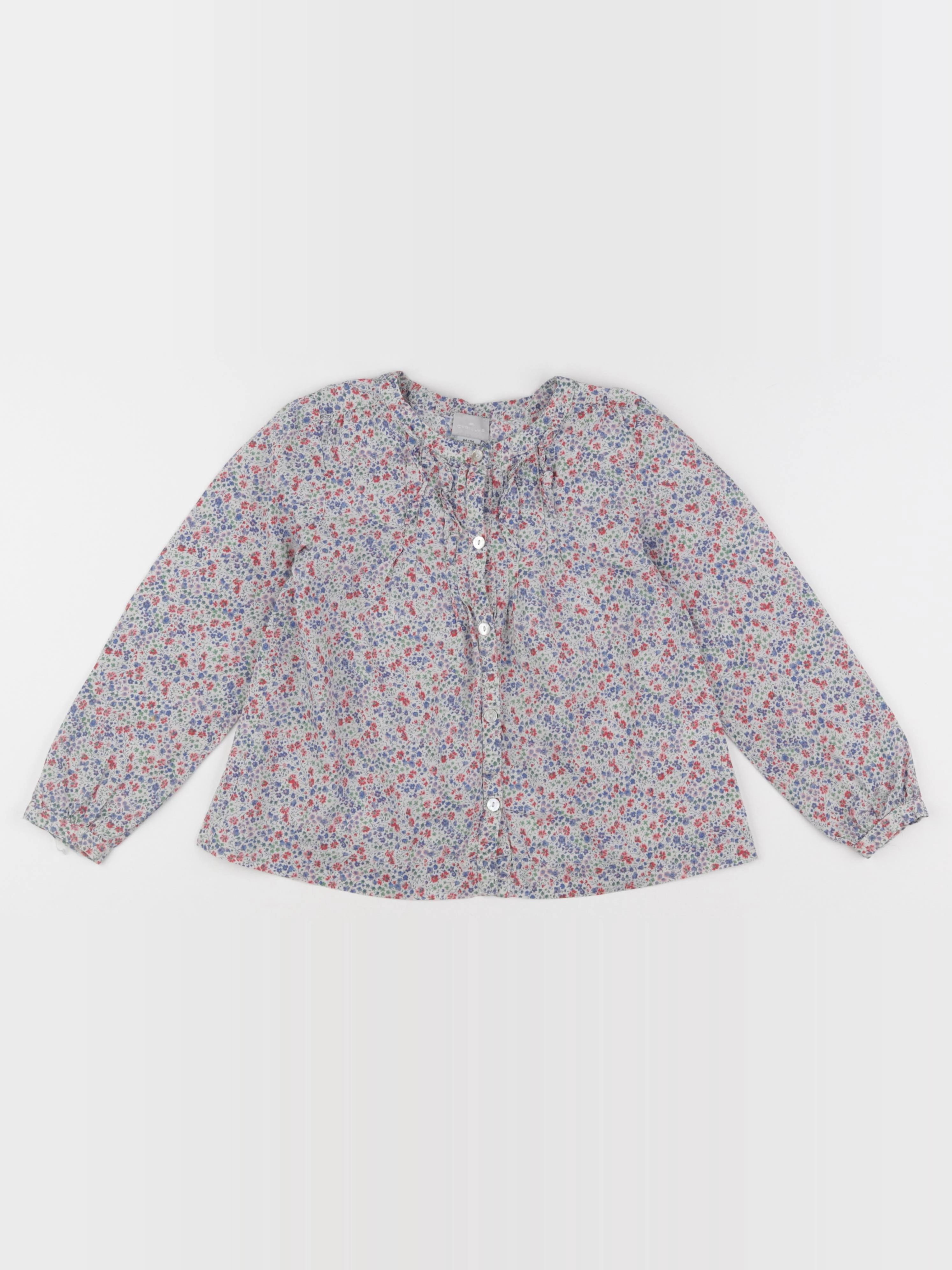Cyrillus - blouse rose - 6 ans