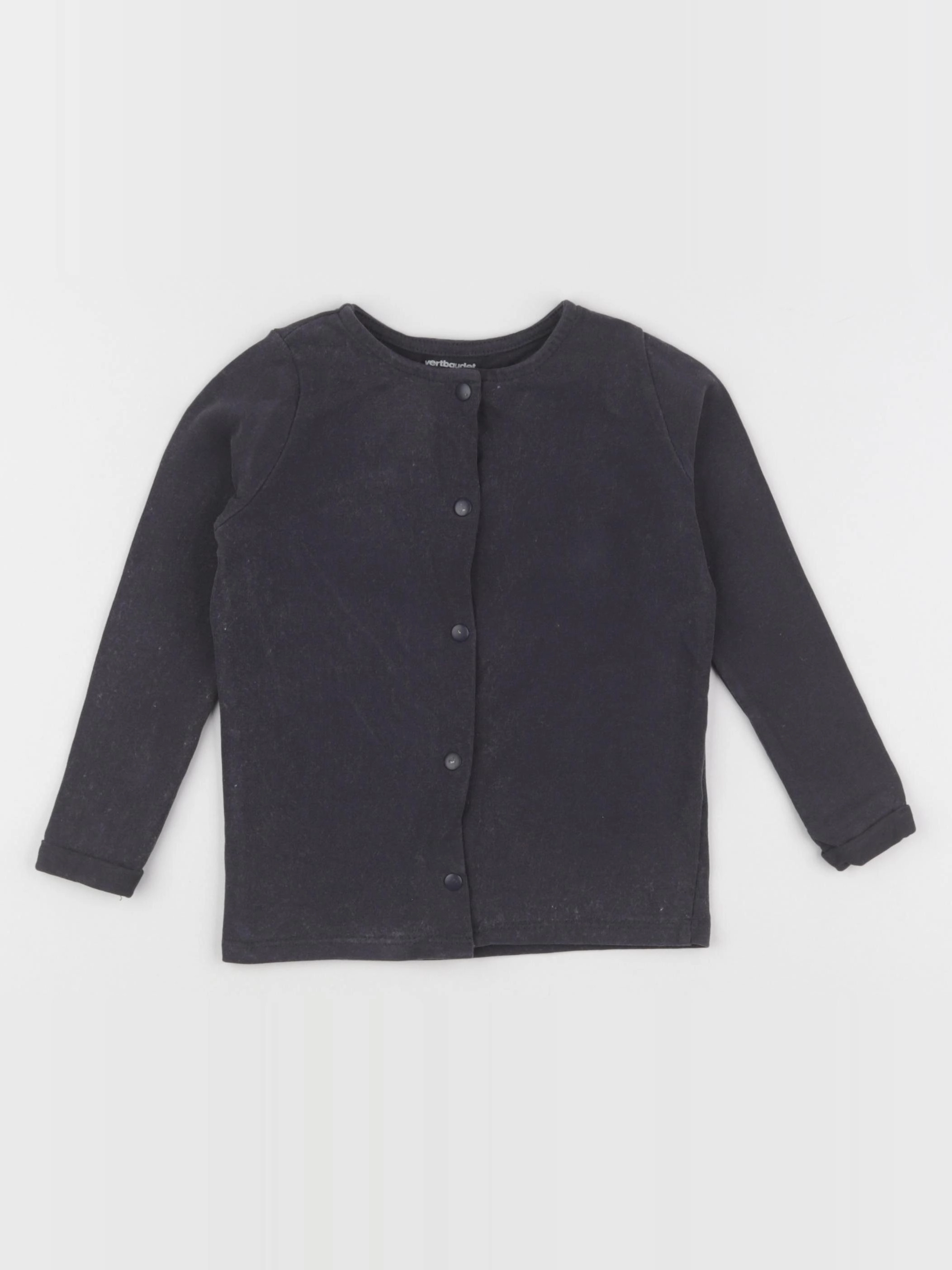 Vertbaudet - gilet gris - 3 ans