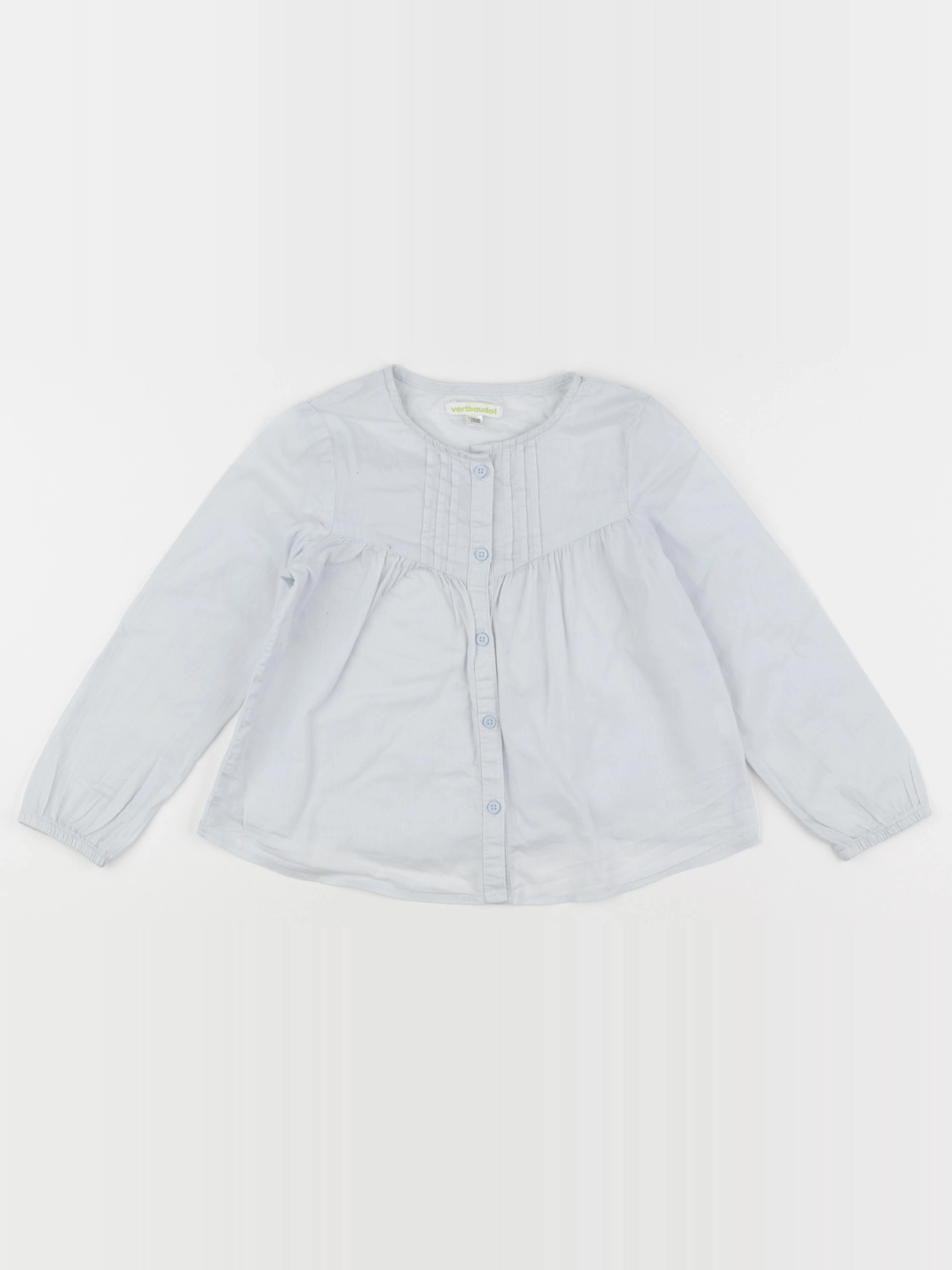 Vertbaudet - blouse bleu - 5 ans
