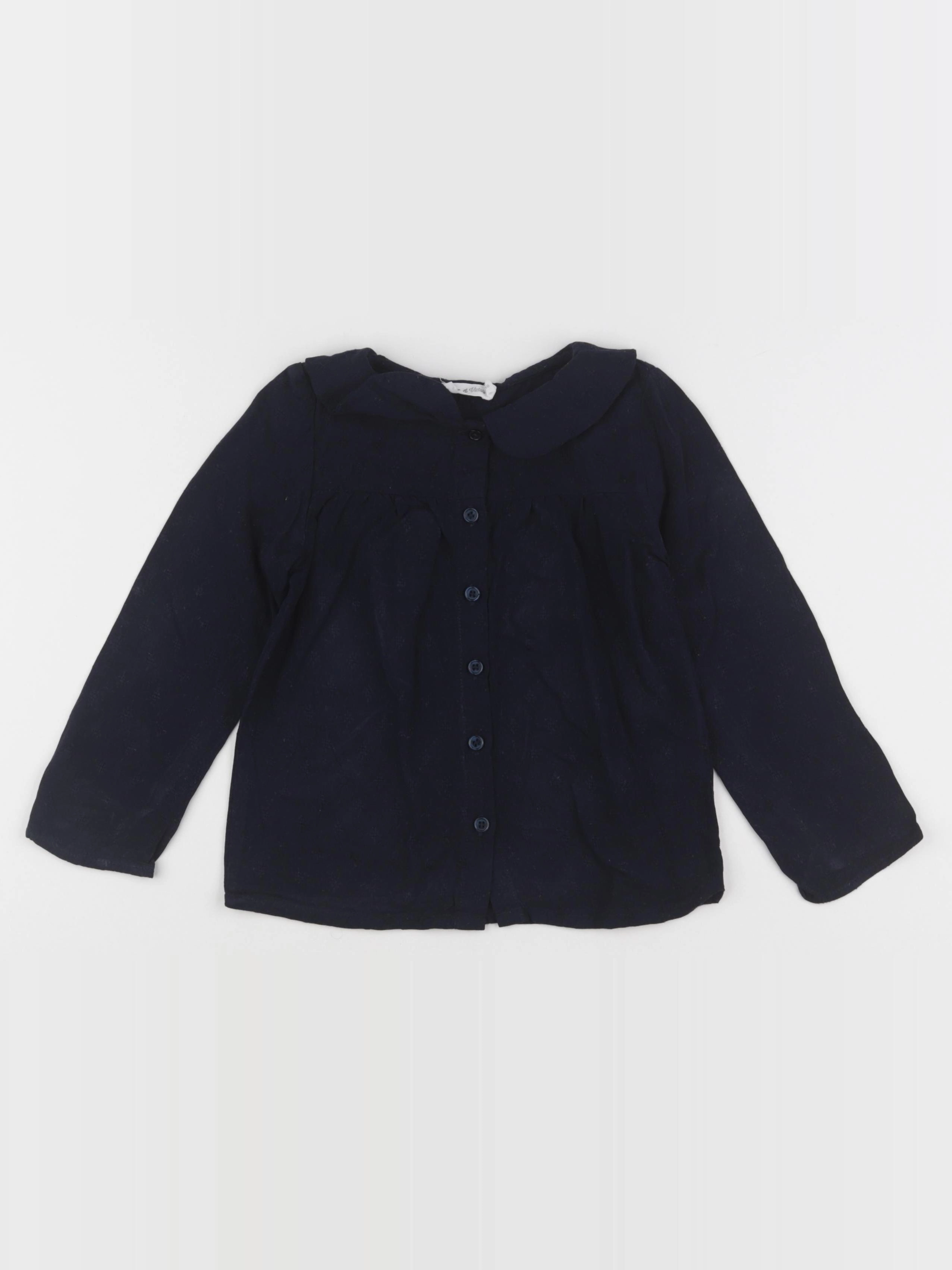 Eden & Victor - blouse bleu - 5 ans