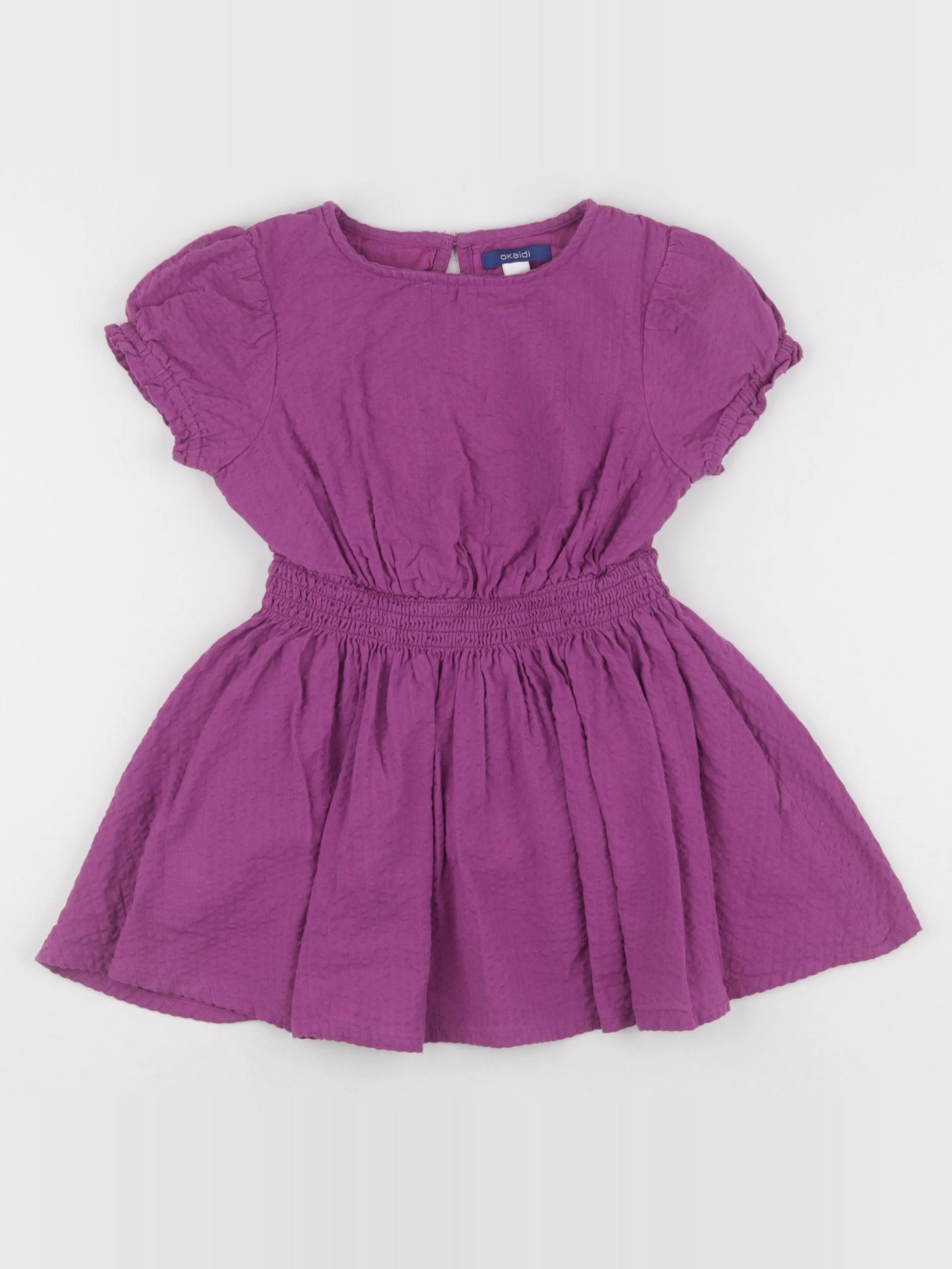 Okaidi - robe violet - 3 ans