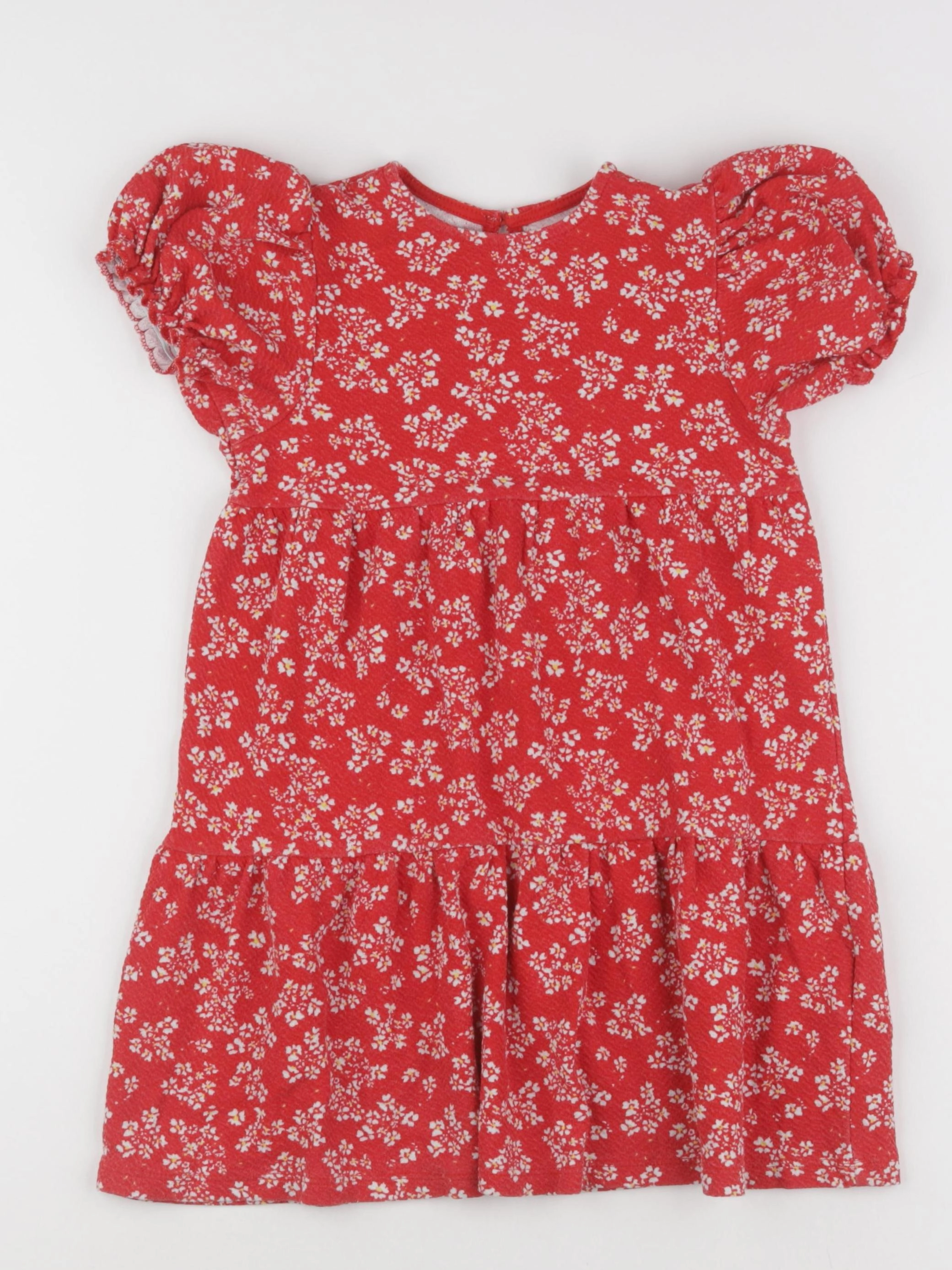 Vertbaudet - robe rouge - 5 ans