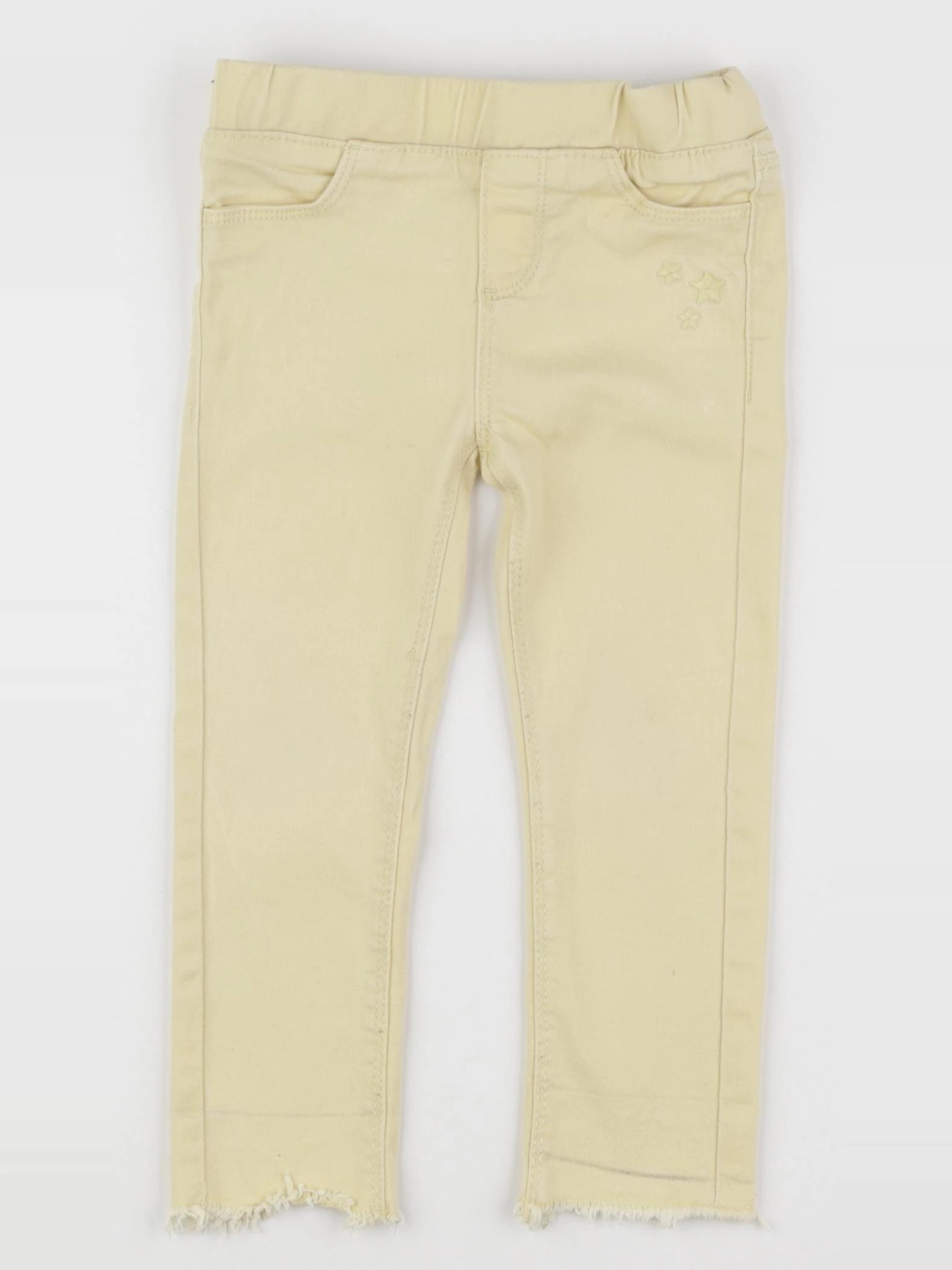 Vertbaudet - jegging jaune - 3 ans