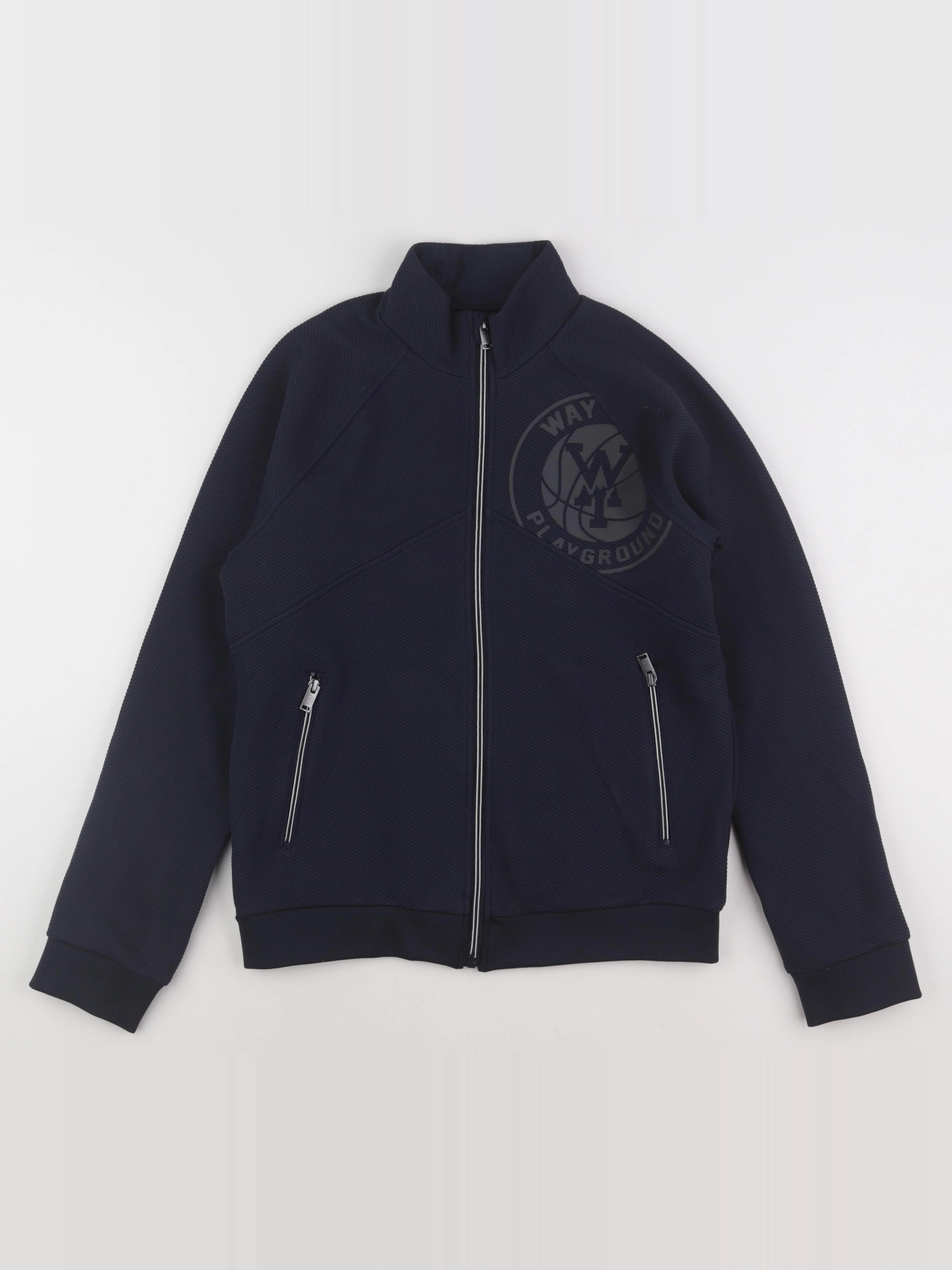 IKKS - sweat bleu - 12 ans