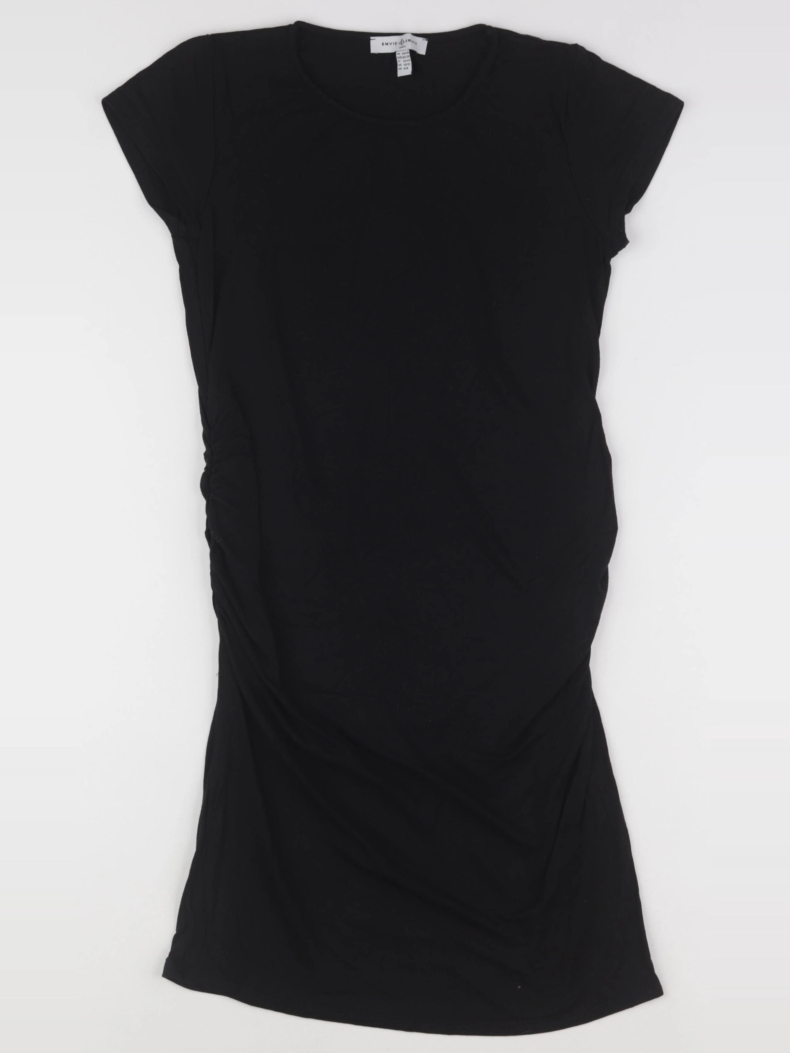 Envie de fraise - tee-shirt grossesse noir - 38 à 40