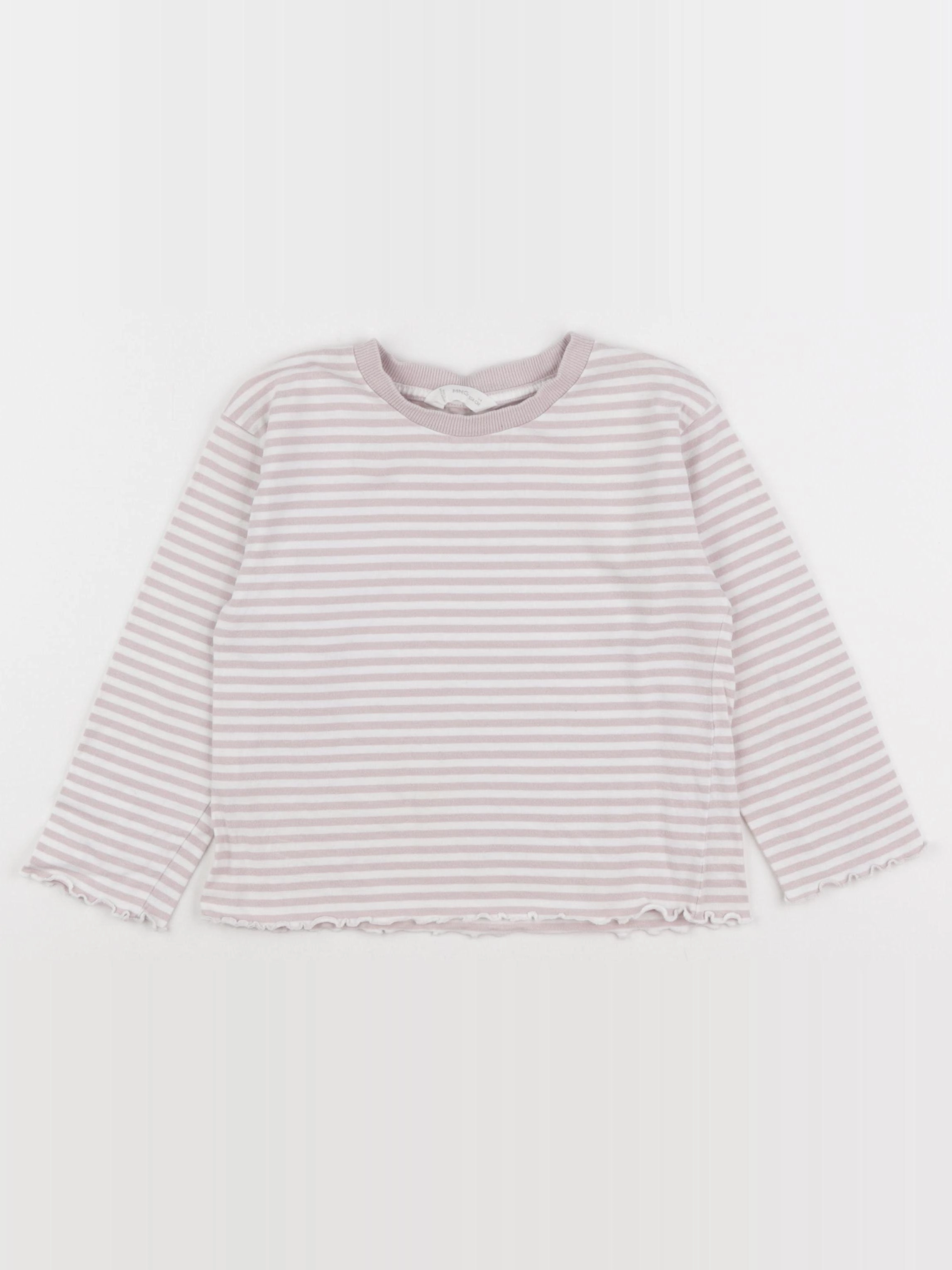 Mango - tee-shirt violet - 3/4 ans