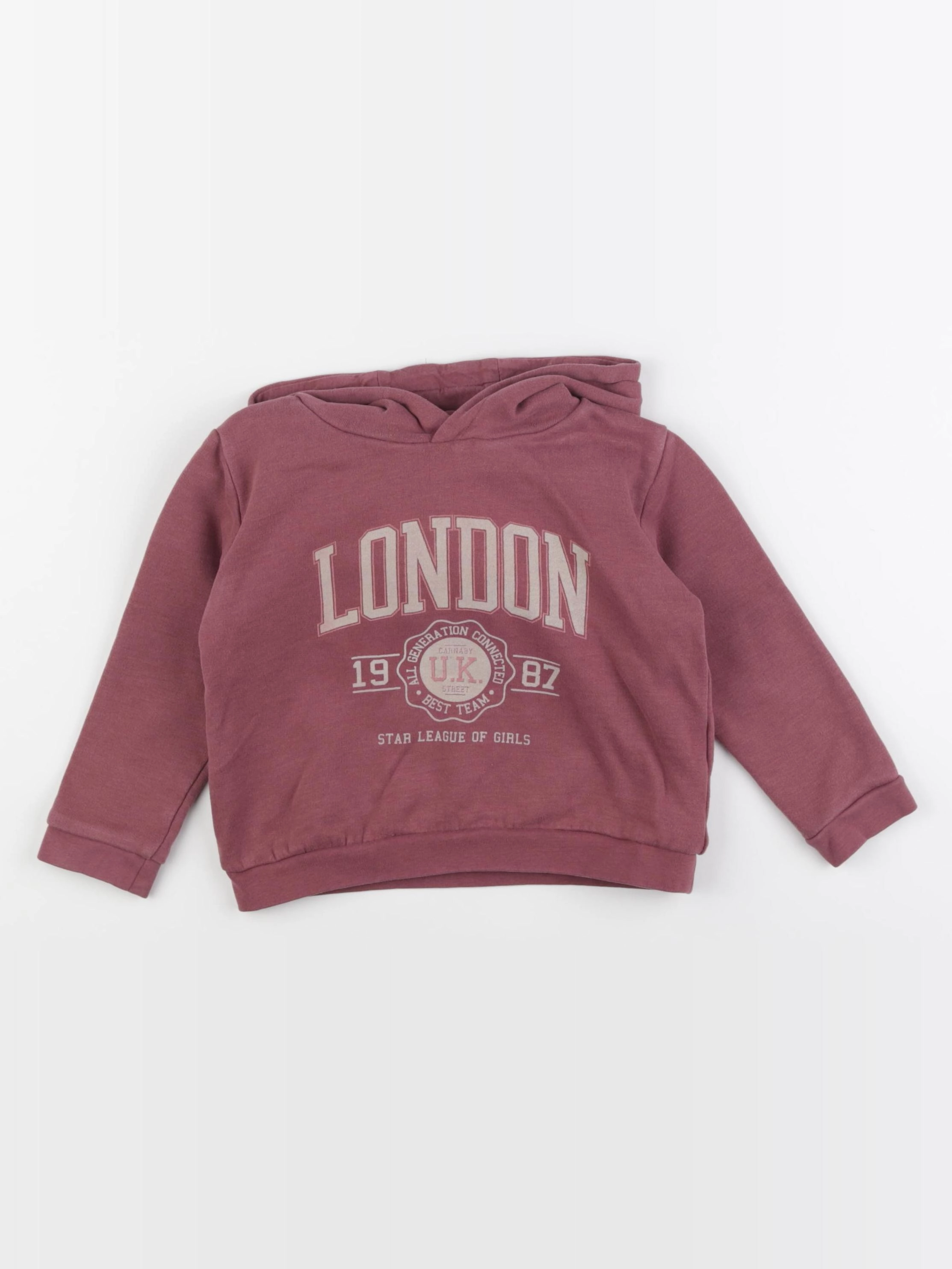 Vertbaudet - sweat violet - 3 ans