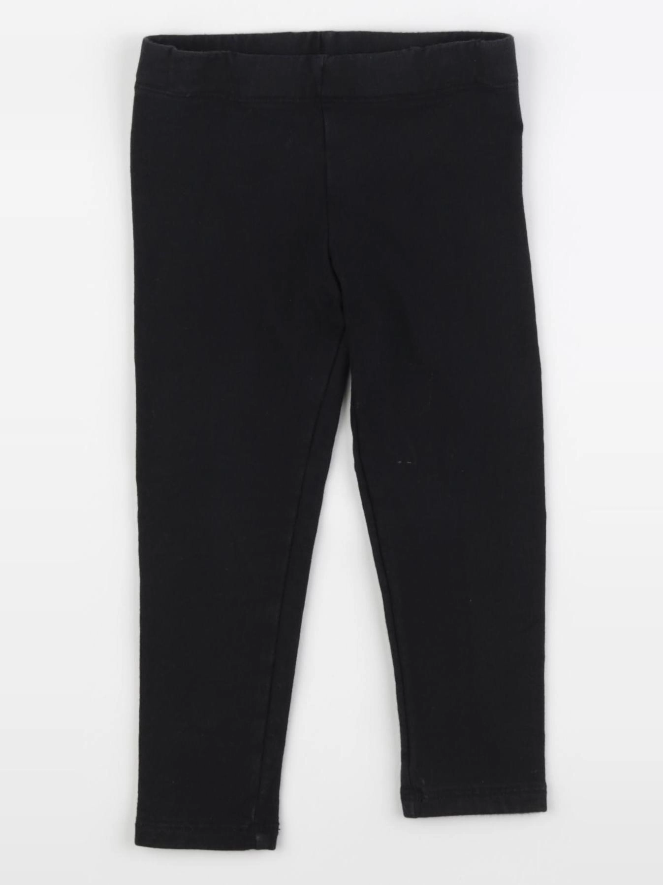 H&M - legging noir - 18/24 mois