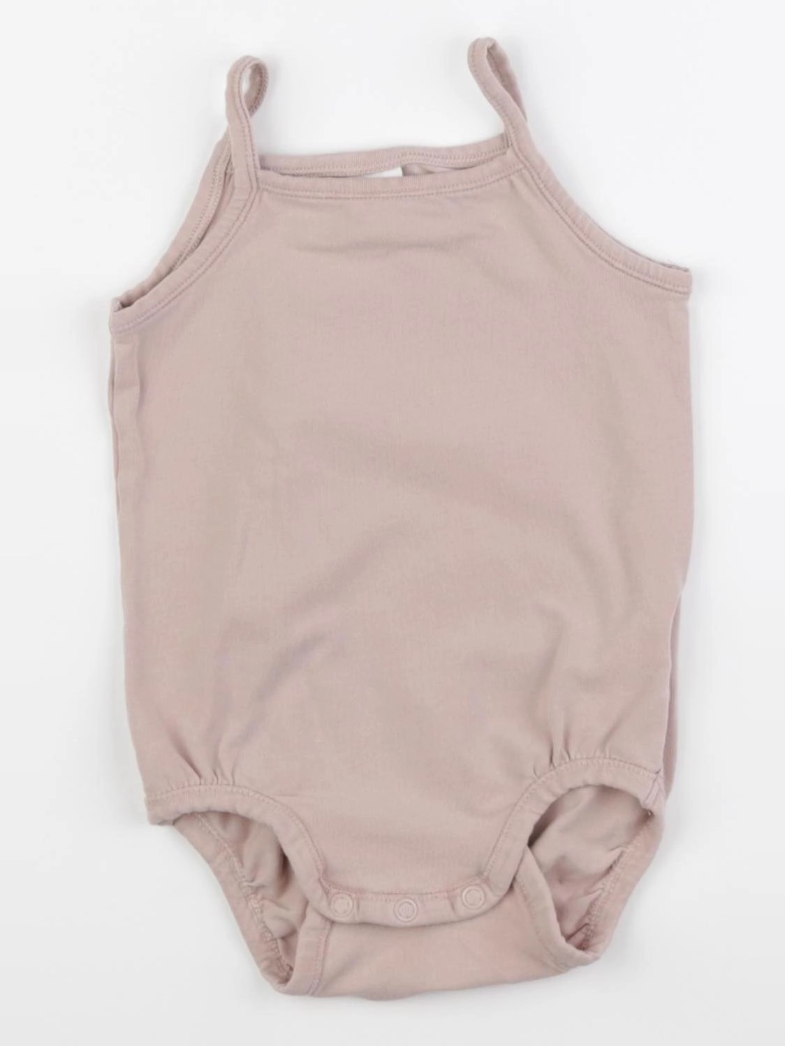 H&M - body marron - 9/12 mois