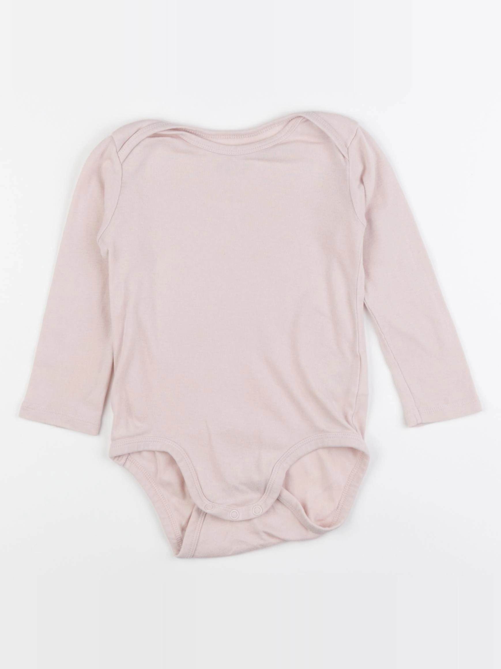 H&M - body rose - 9/12 mois