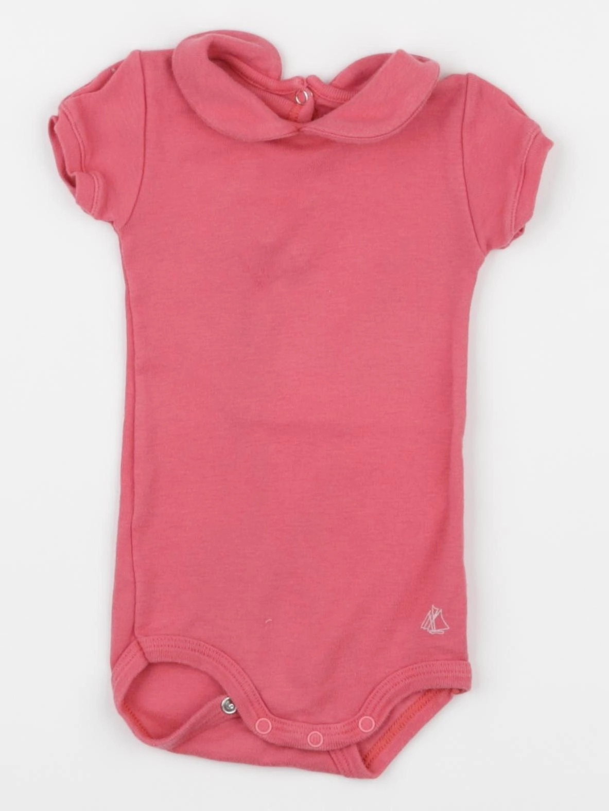 Petit Bateau - body rose - 3 mois