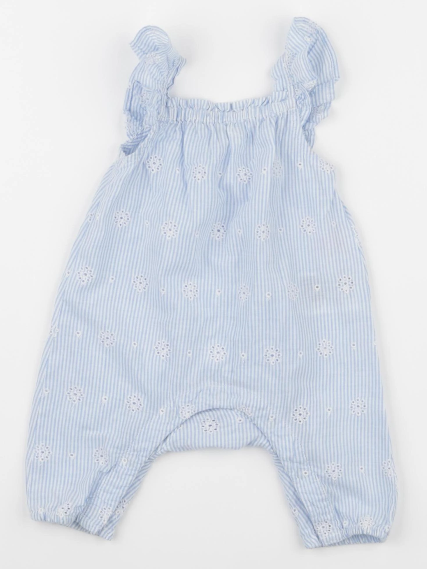 H&M - combinaison bleu - 1 mois