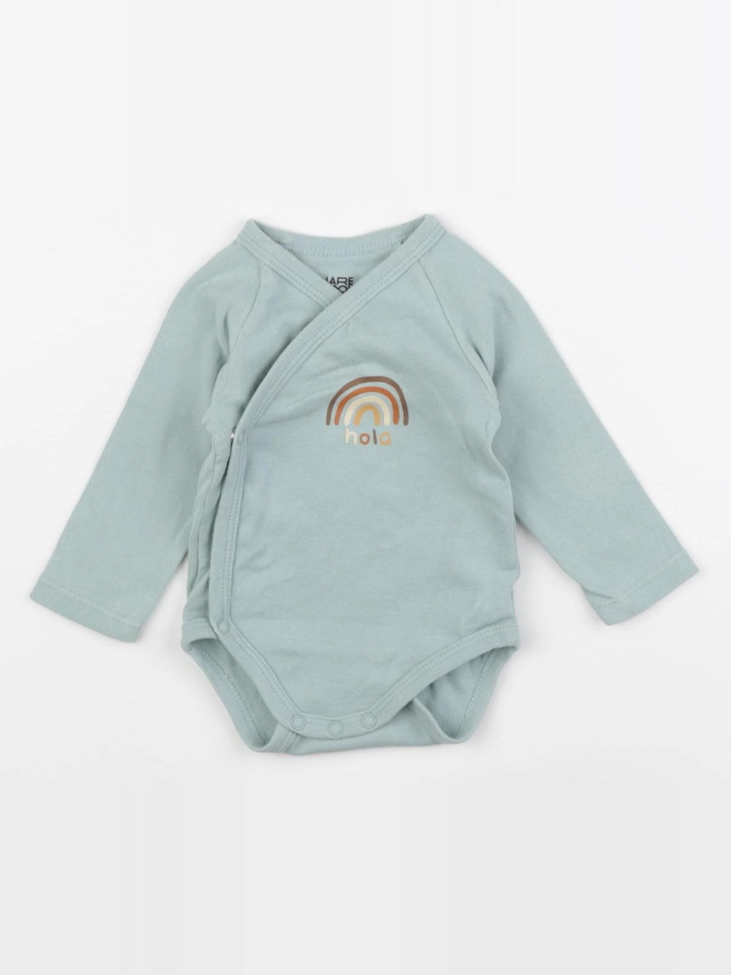 La Redoute - body bleu - 1 mois