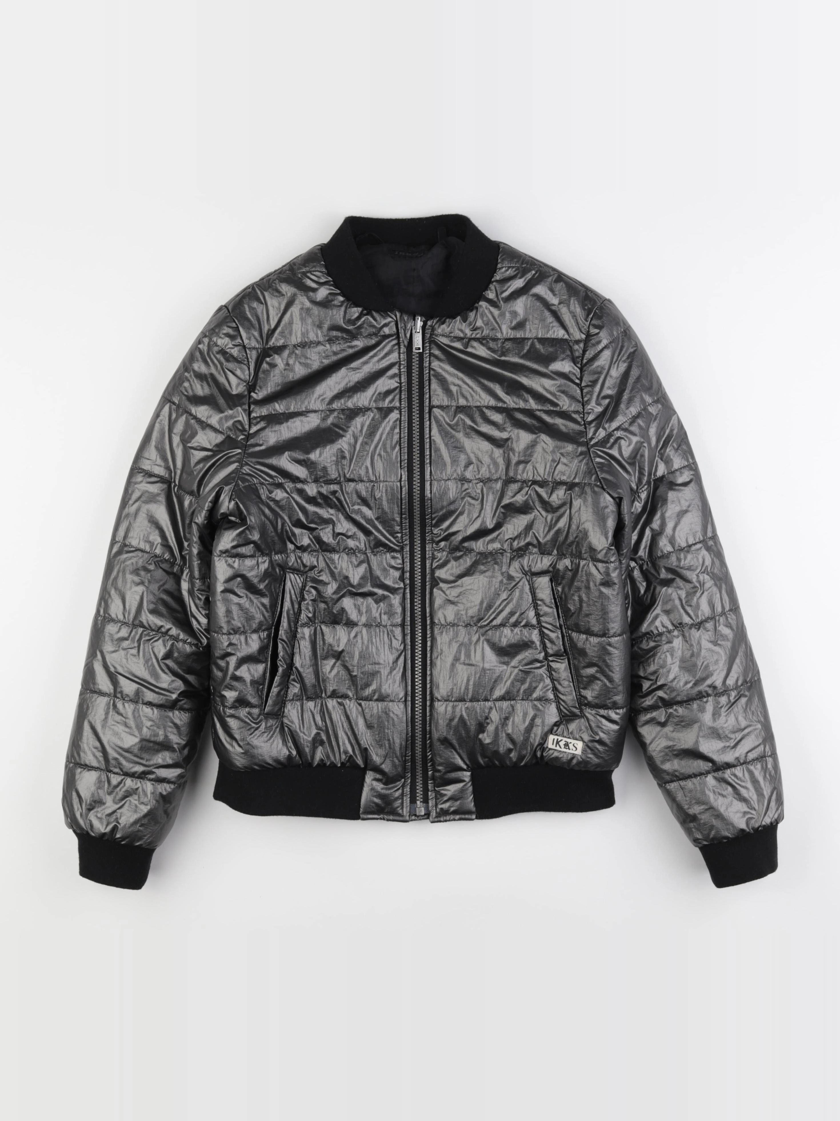 IKKS - doudoune argent - 12 ans