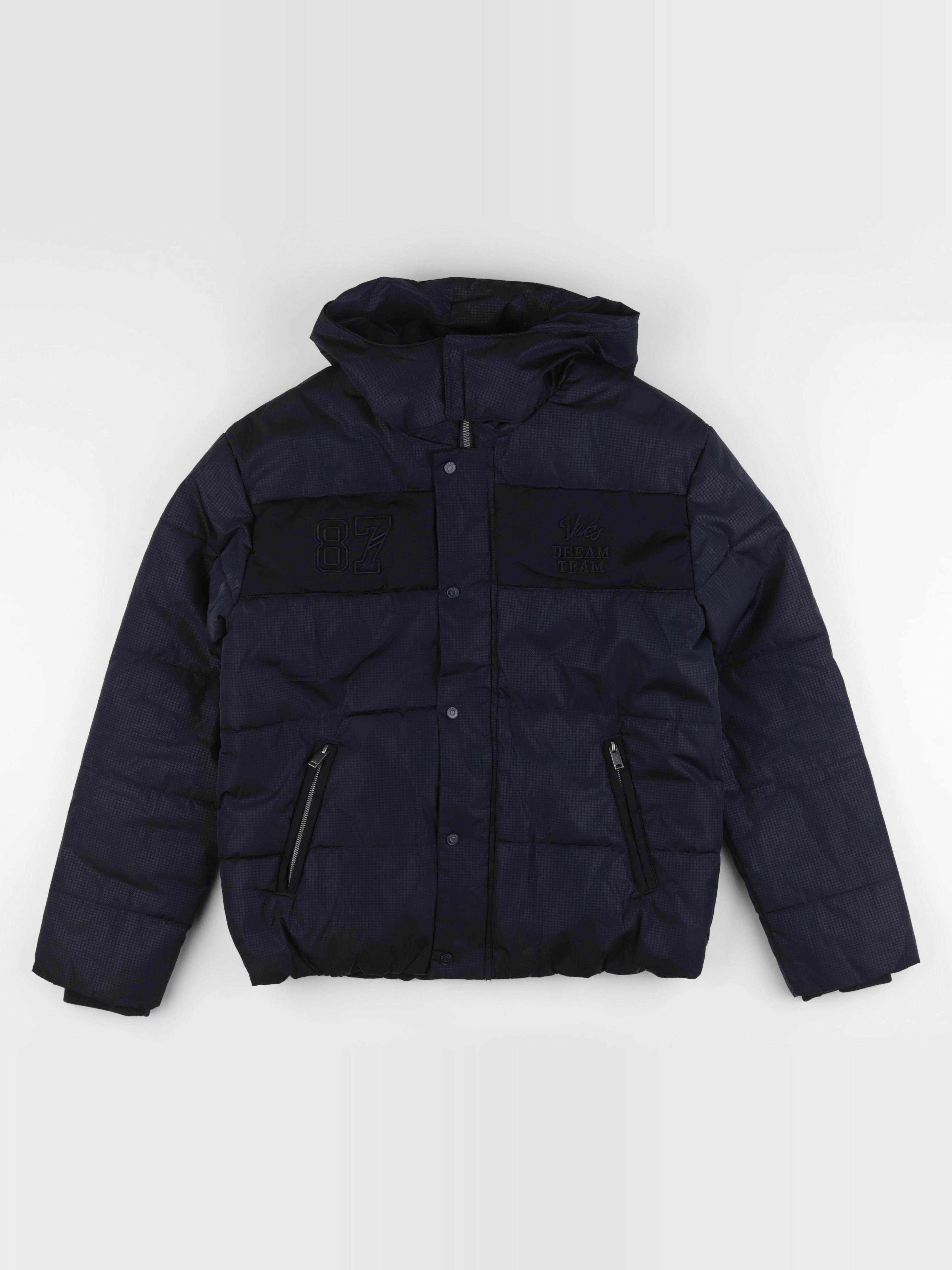 IKKS - doudoune bleu - 14 ans
