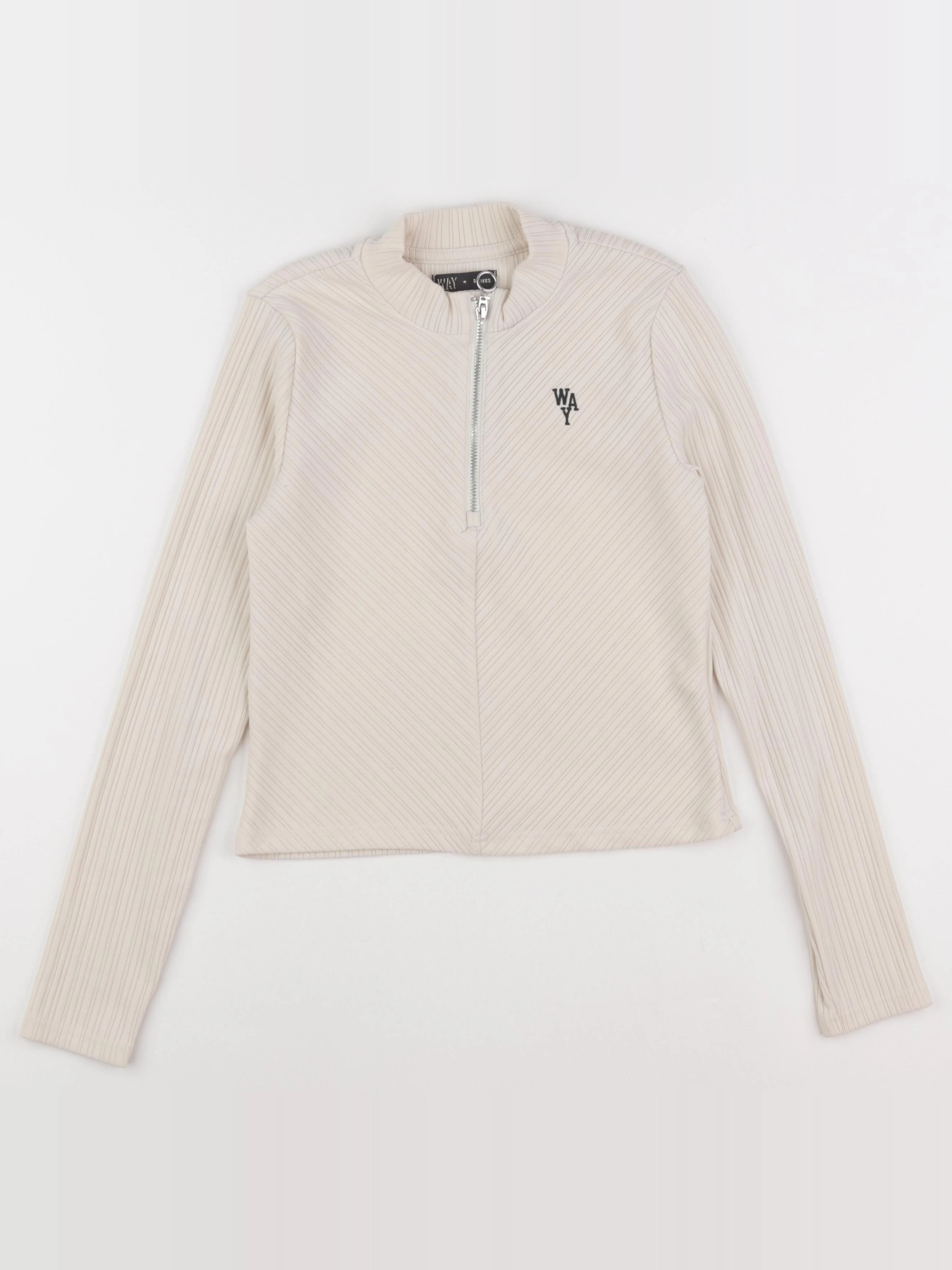IKKS - tee-shirt beige - 12 ans