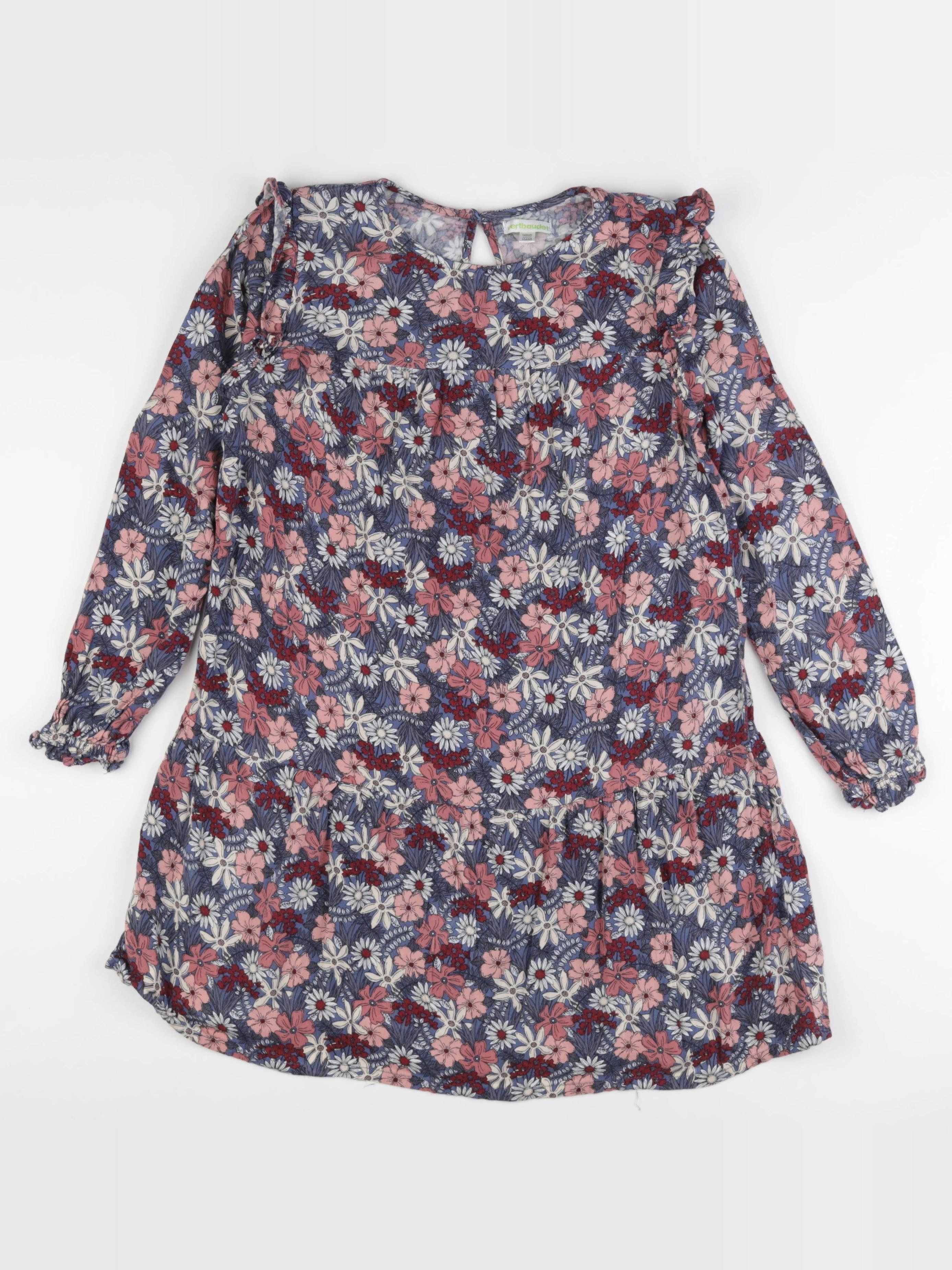 Vertbaudet - robe multicolore - 10 ans