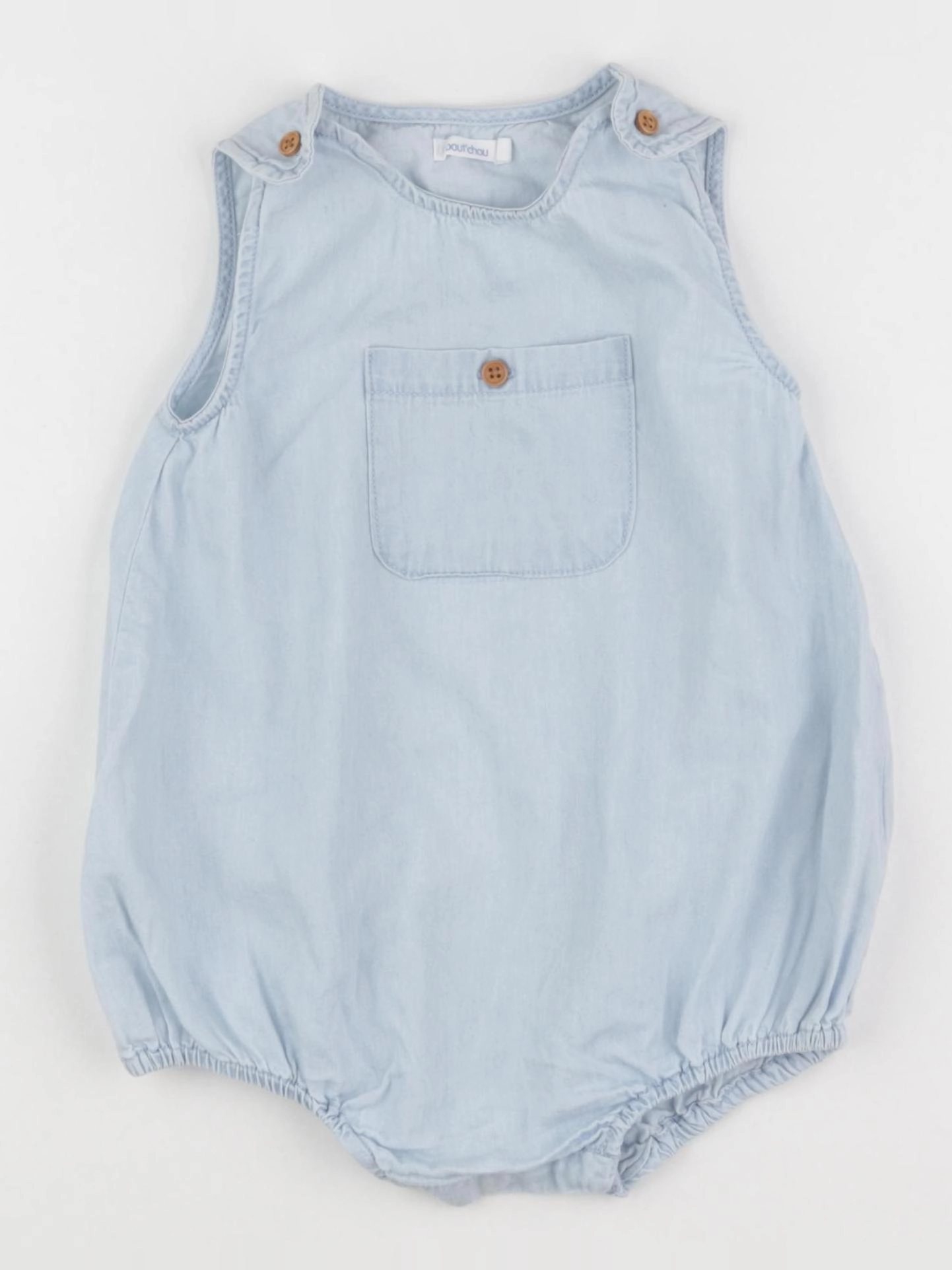 Boutchou - combinaison bleu - 18 mois