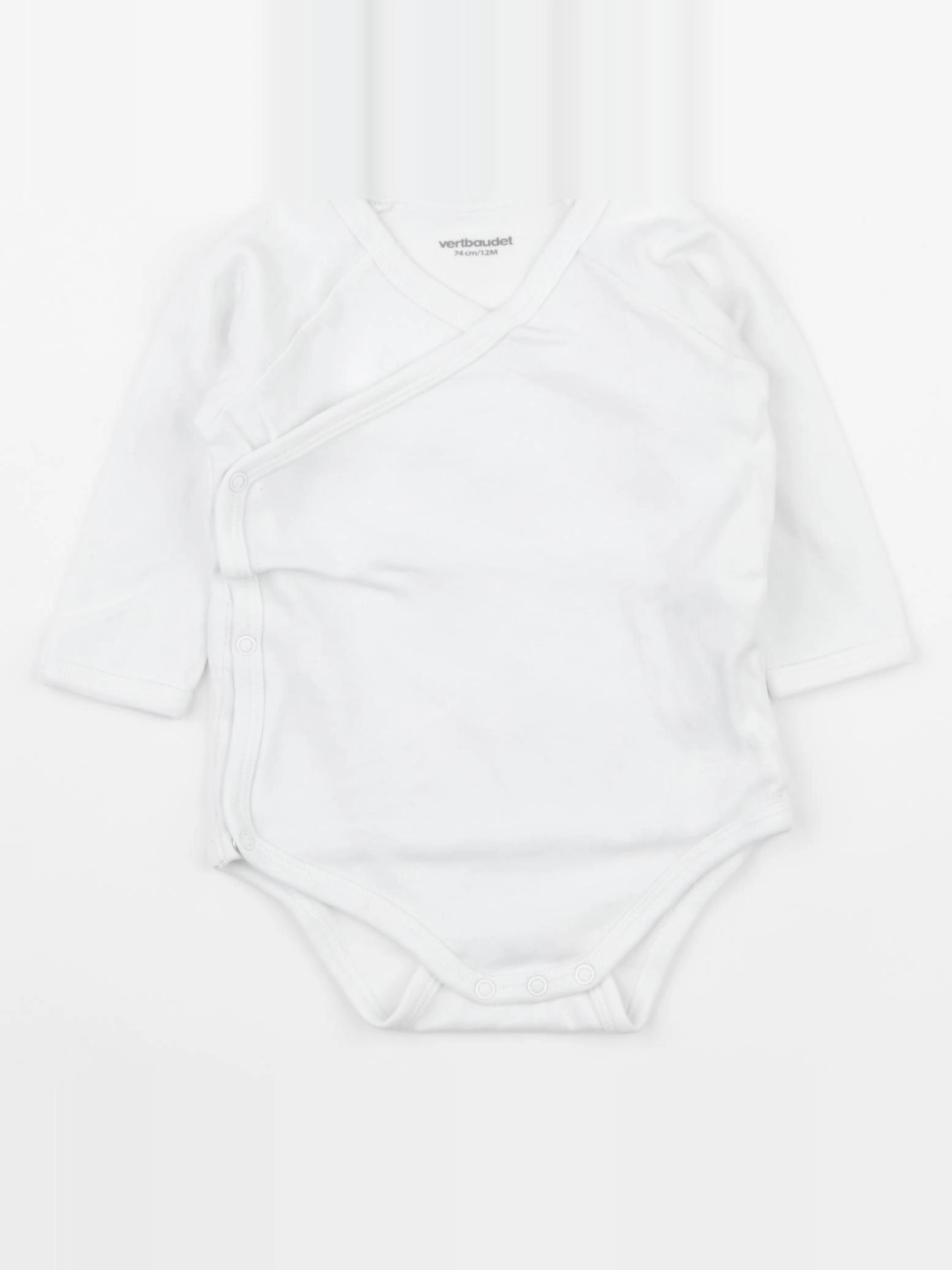 Vertbaudet - body blanc - 12 mois