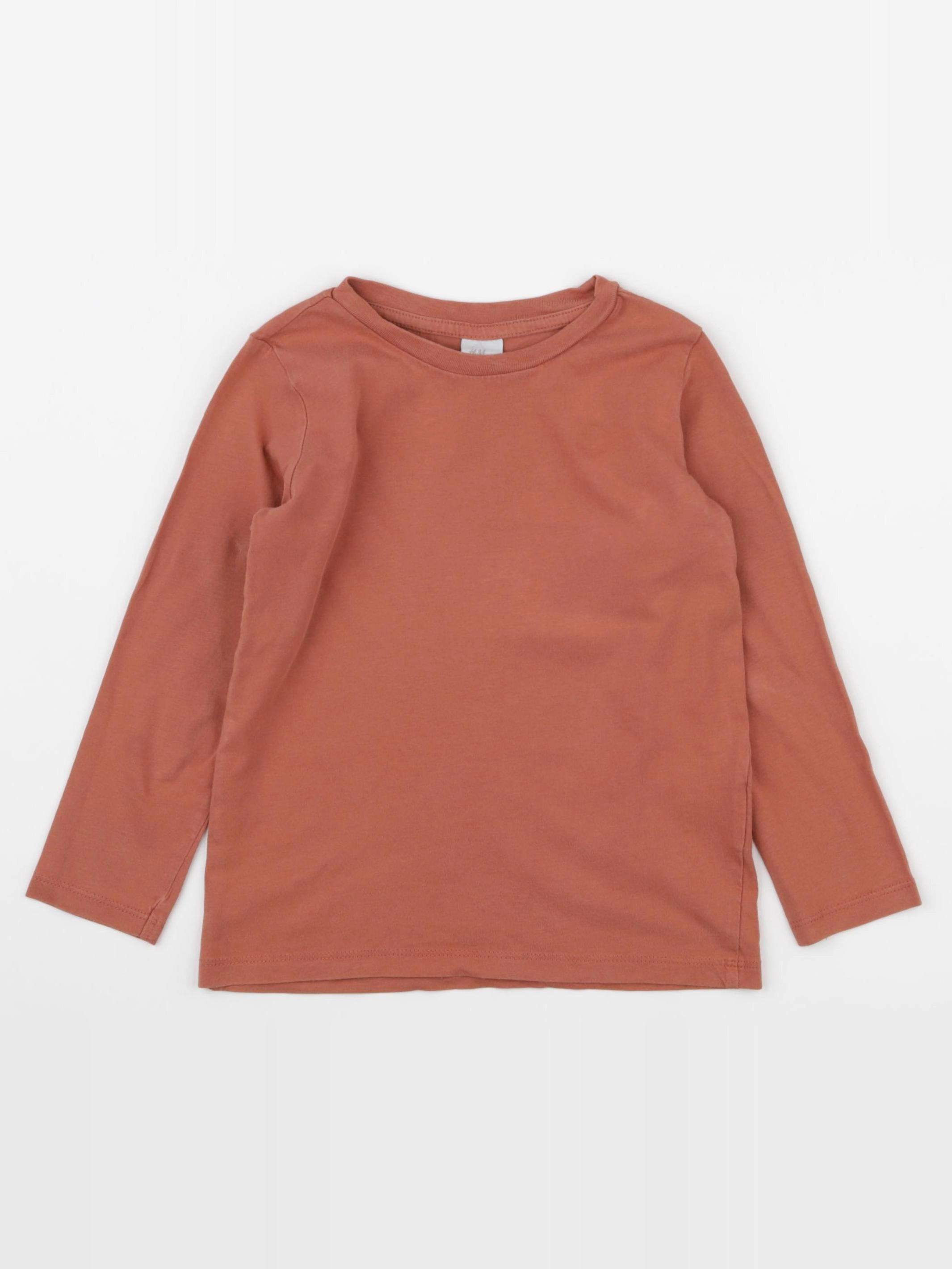 H&M - tee-shirt marron - 2-3 ans