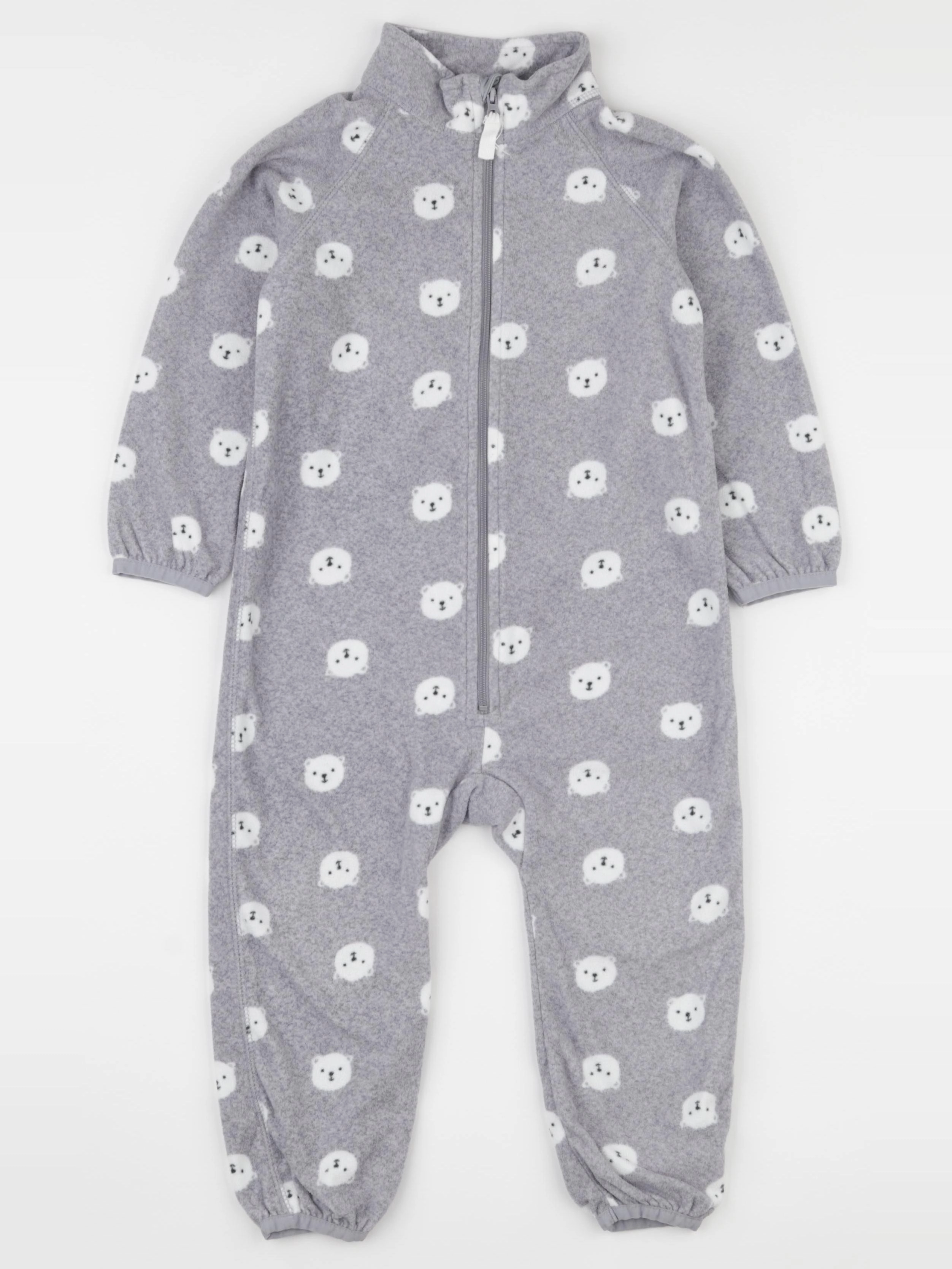 H&M - combinaison gris - 12/18 mois