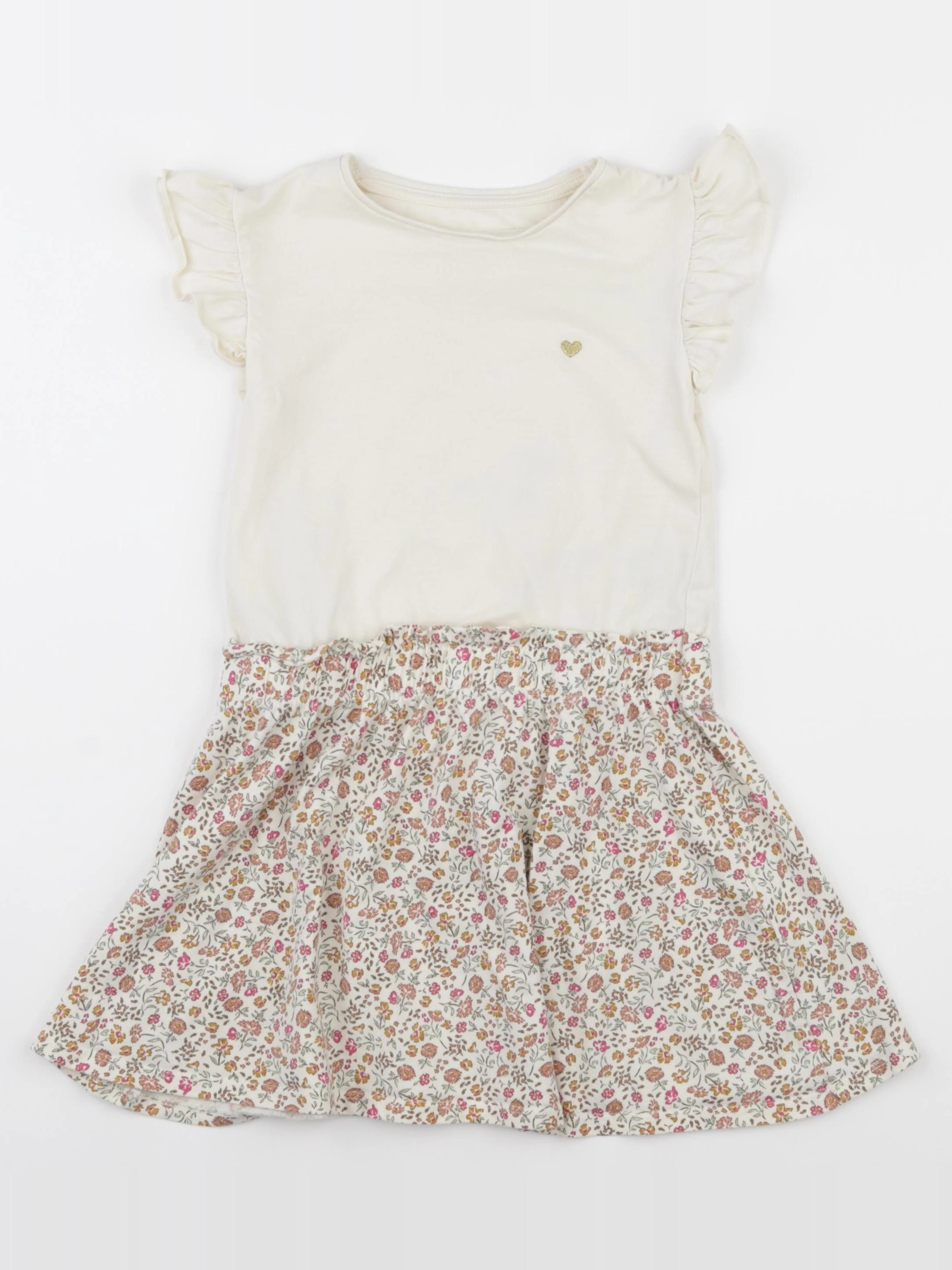 Vertbaudet - robe multicolore - 5 ans