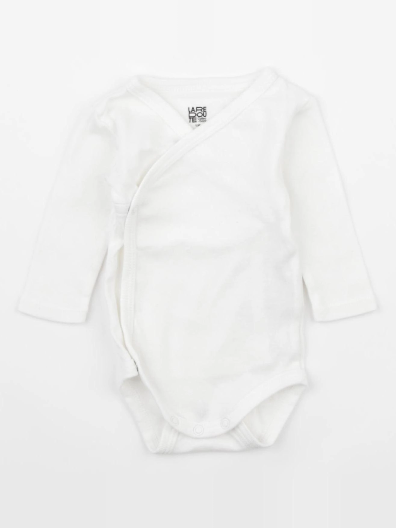 La Redoute - body blanc - 1 mois