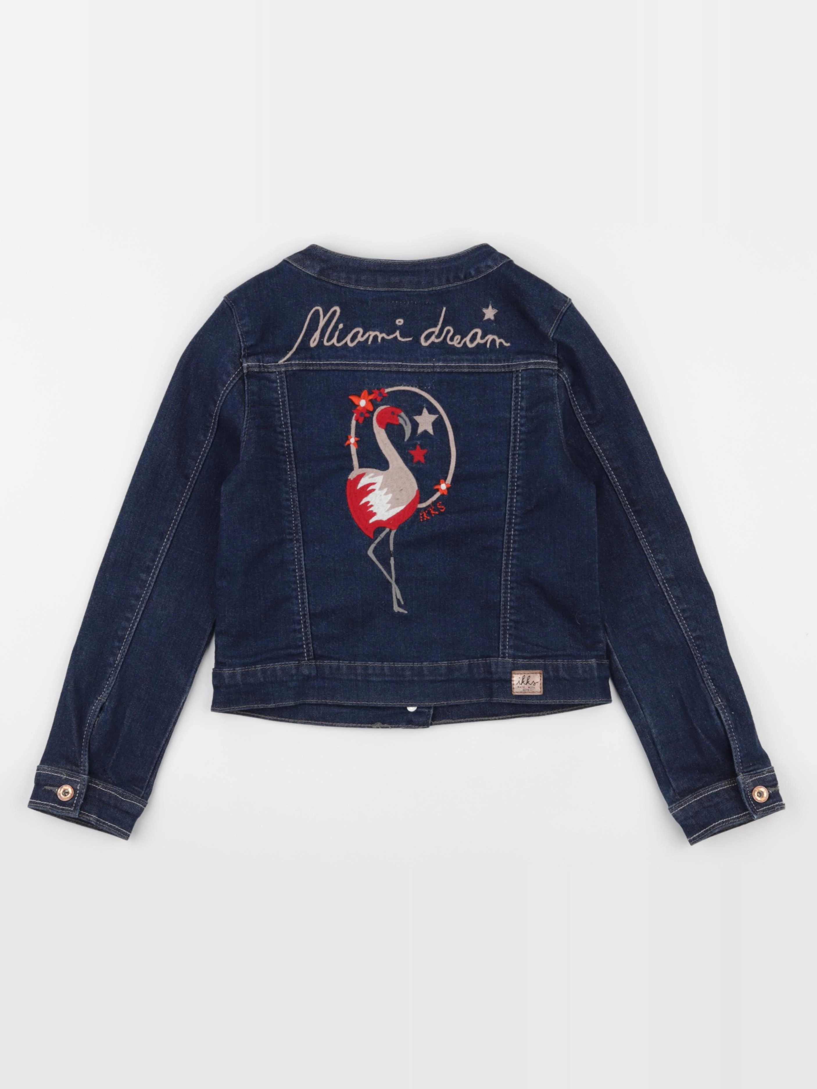 IKKS - veste bleu - 8 ans