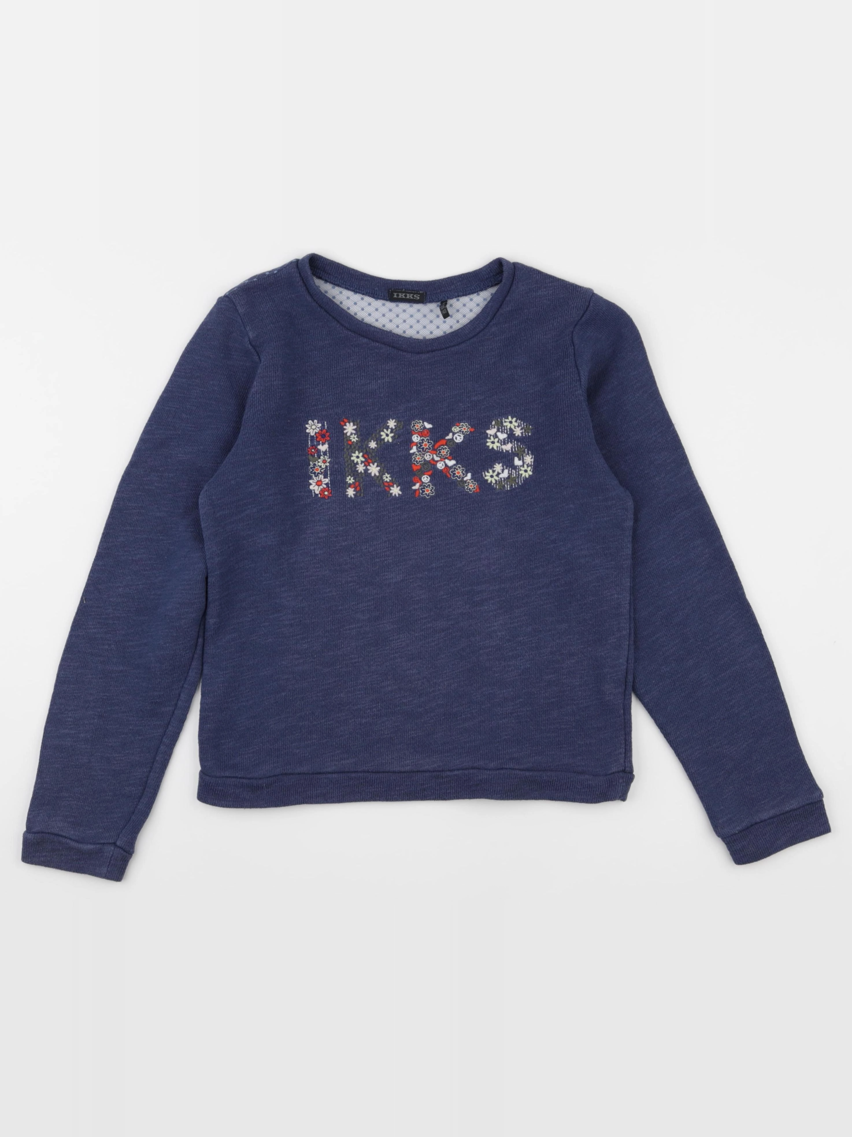 IKKS - sweat bleu - 10 ans