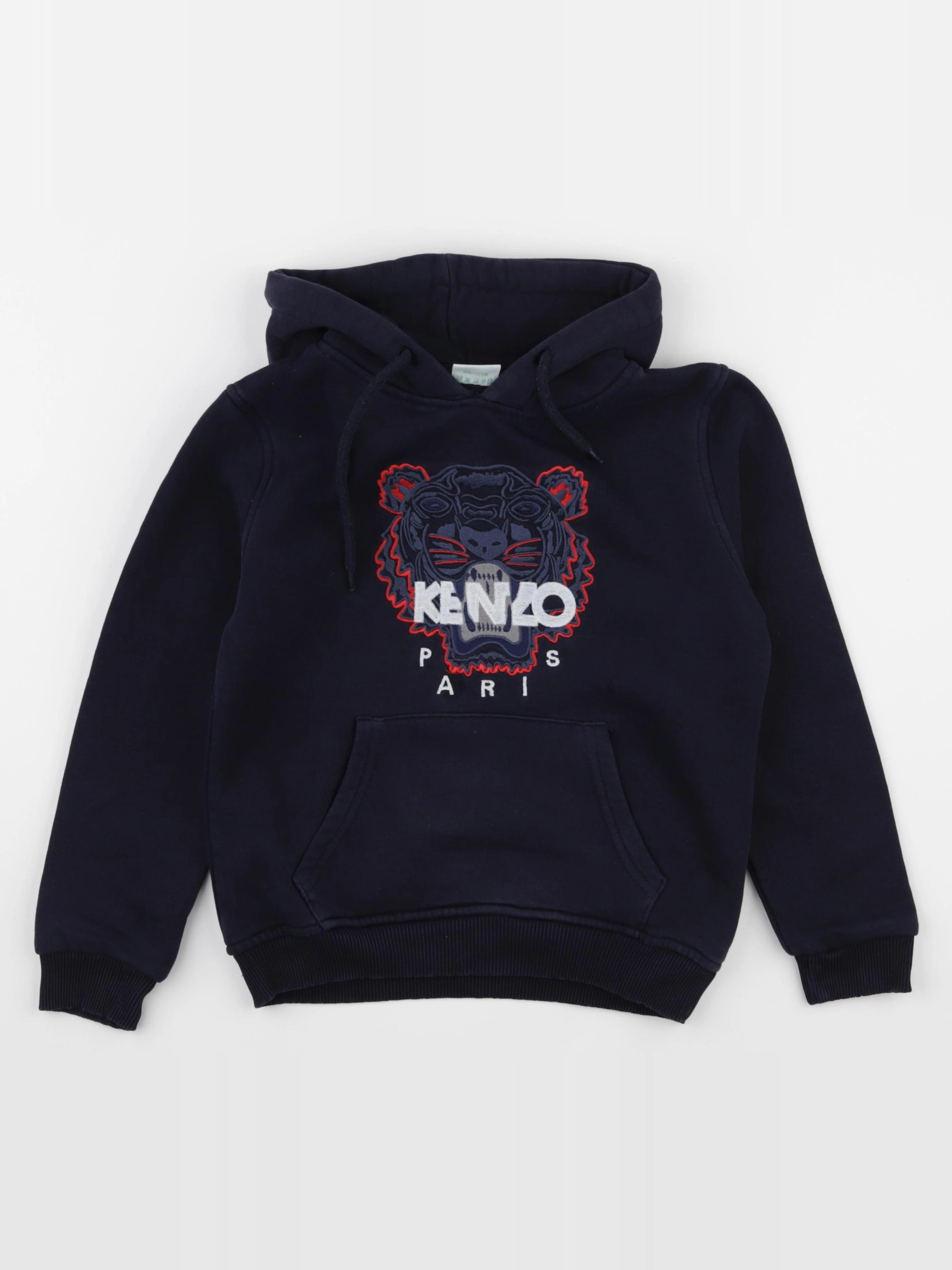 Kenzo - sweat bleu - 7/8 ans