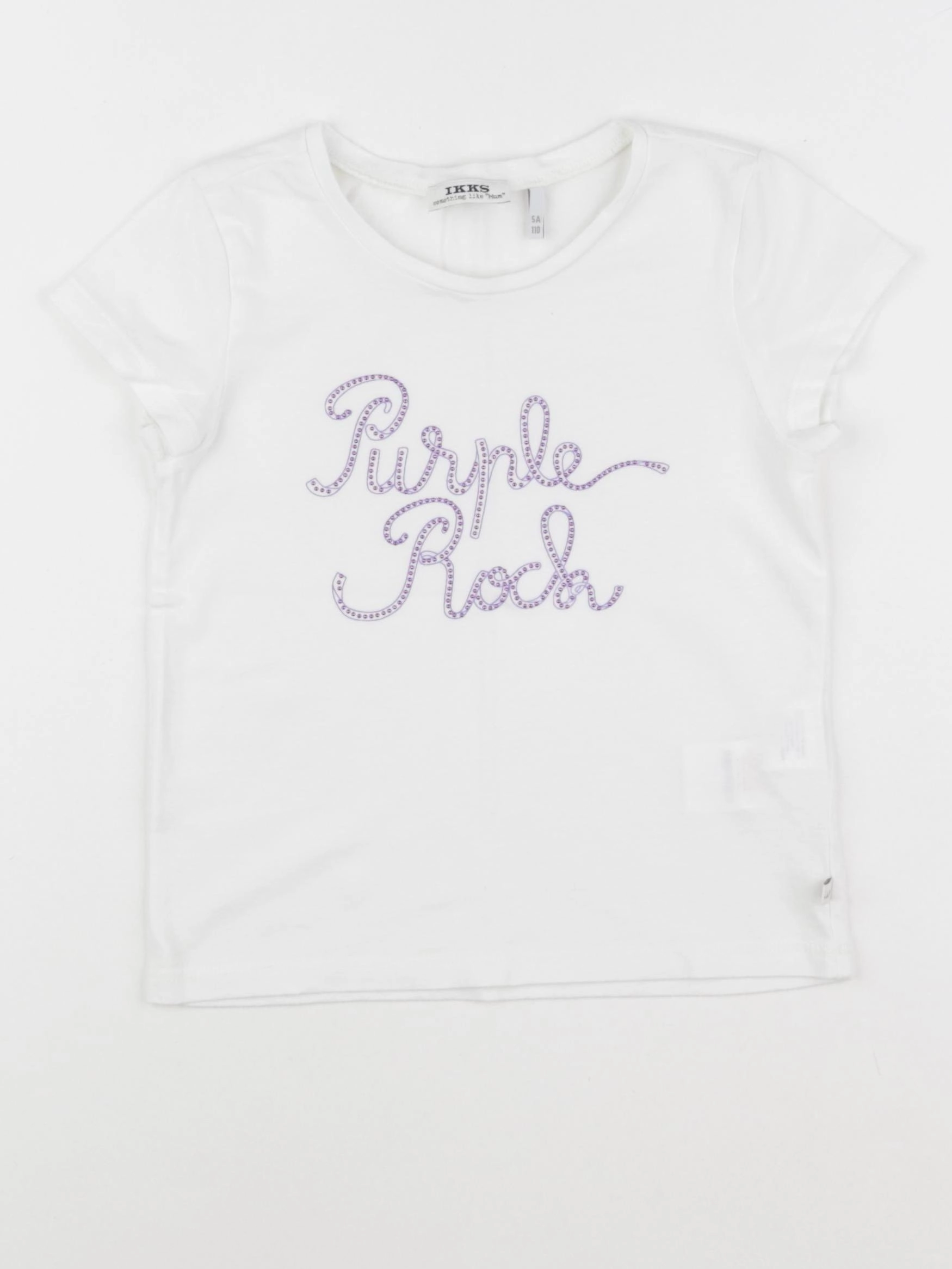 IKKS - tee-shirt blanc - 5 ans