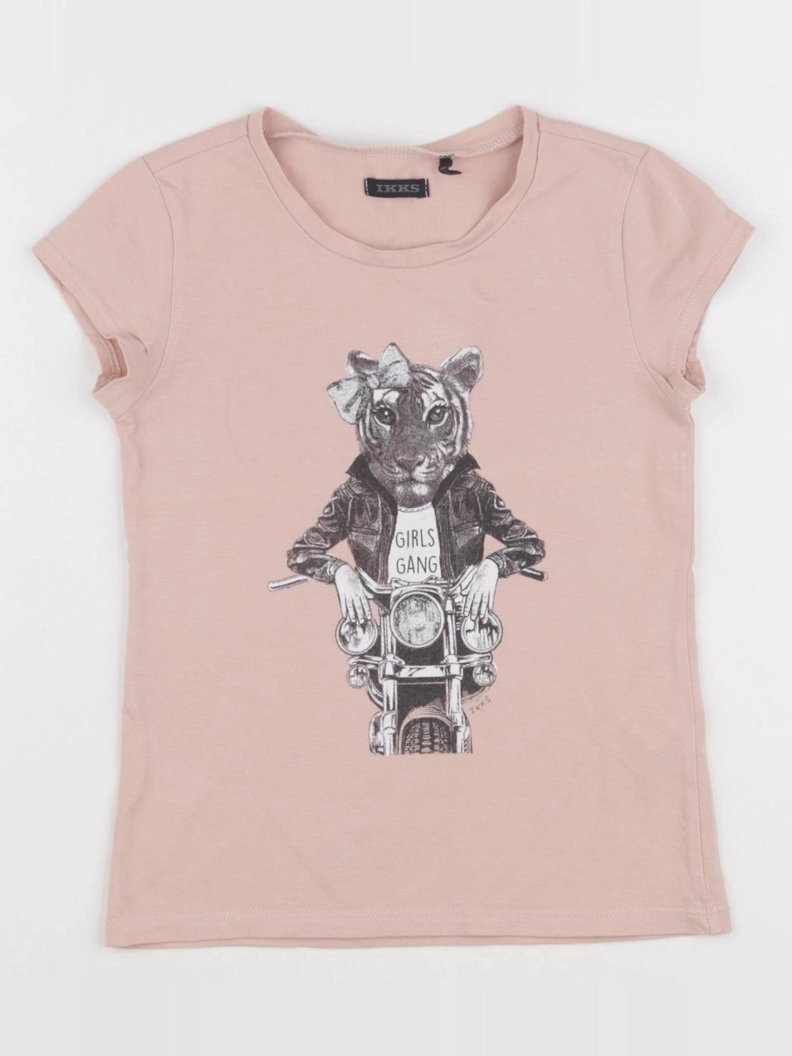 IKKS - tee-shirt rose - 5 ans