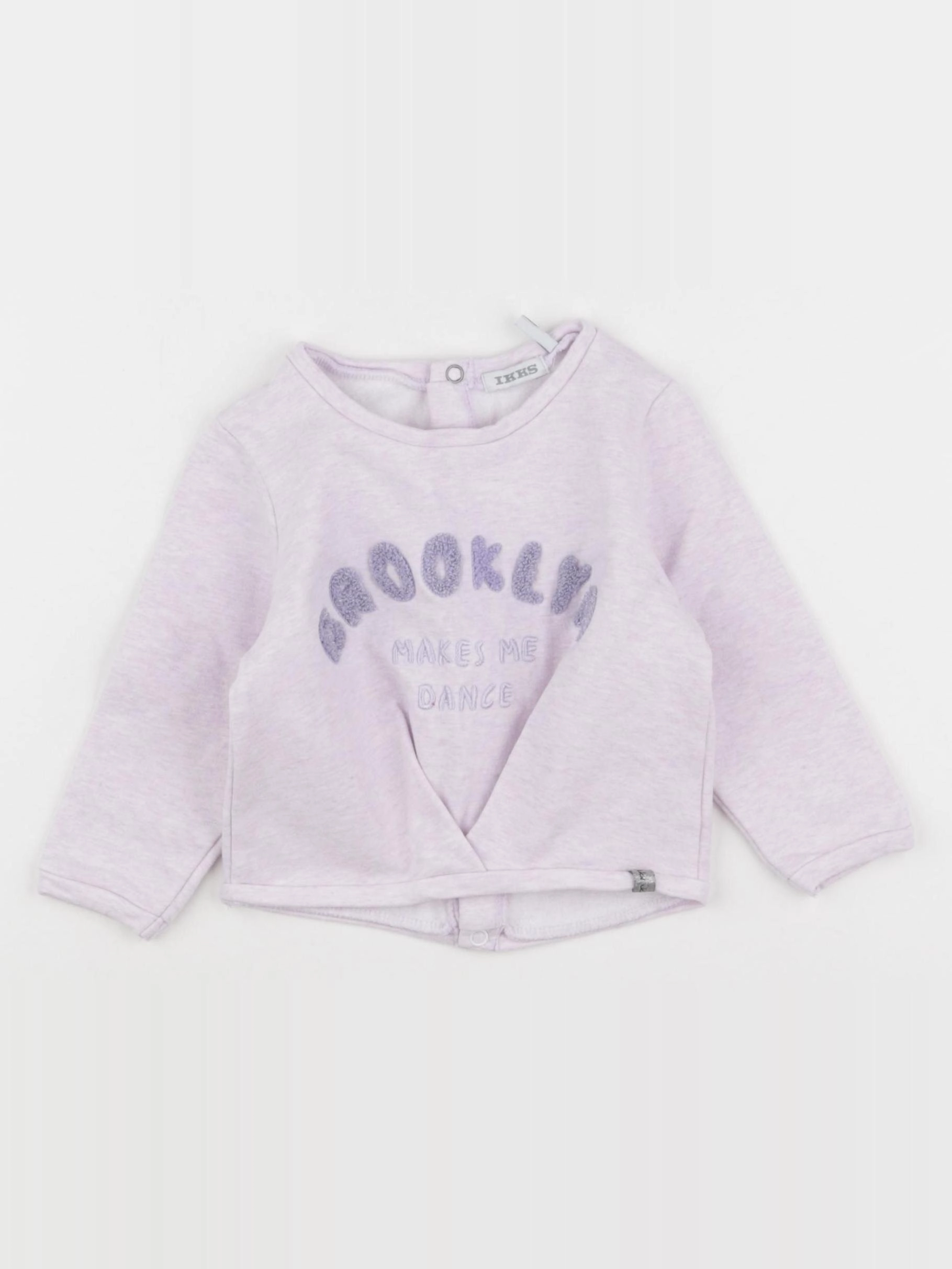 IKKS - sweat rose - 12 mois