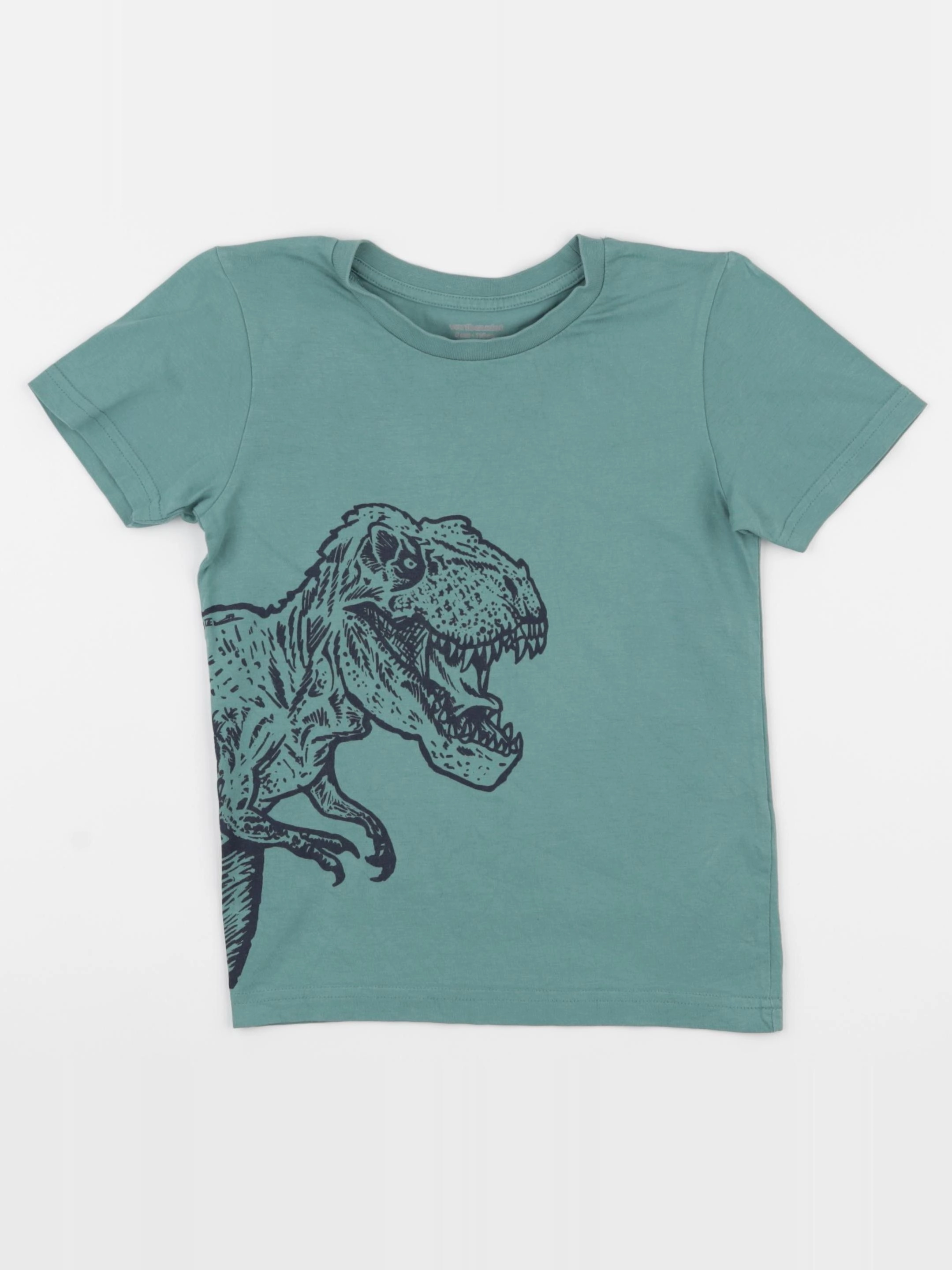 Vertbaudet - tee-shirt vert - 6 ans