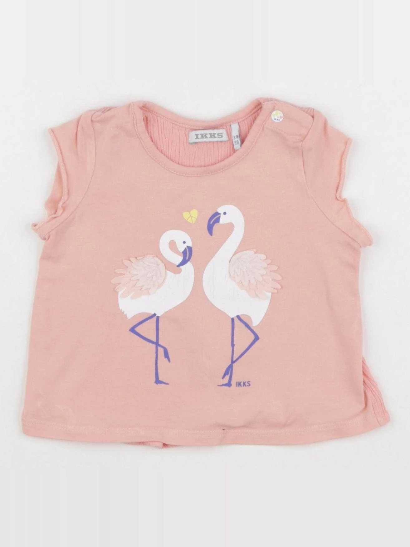 IKKS - tee-shirt rose - 3 ans