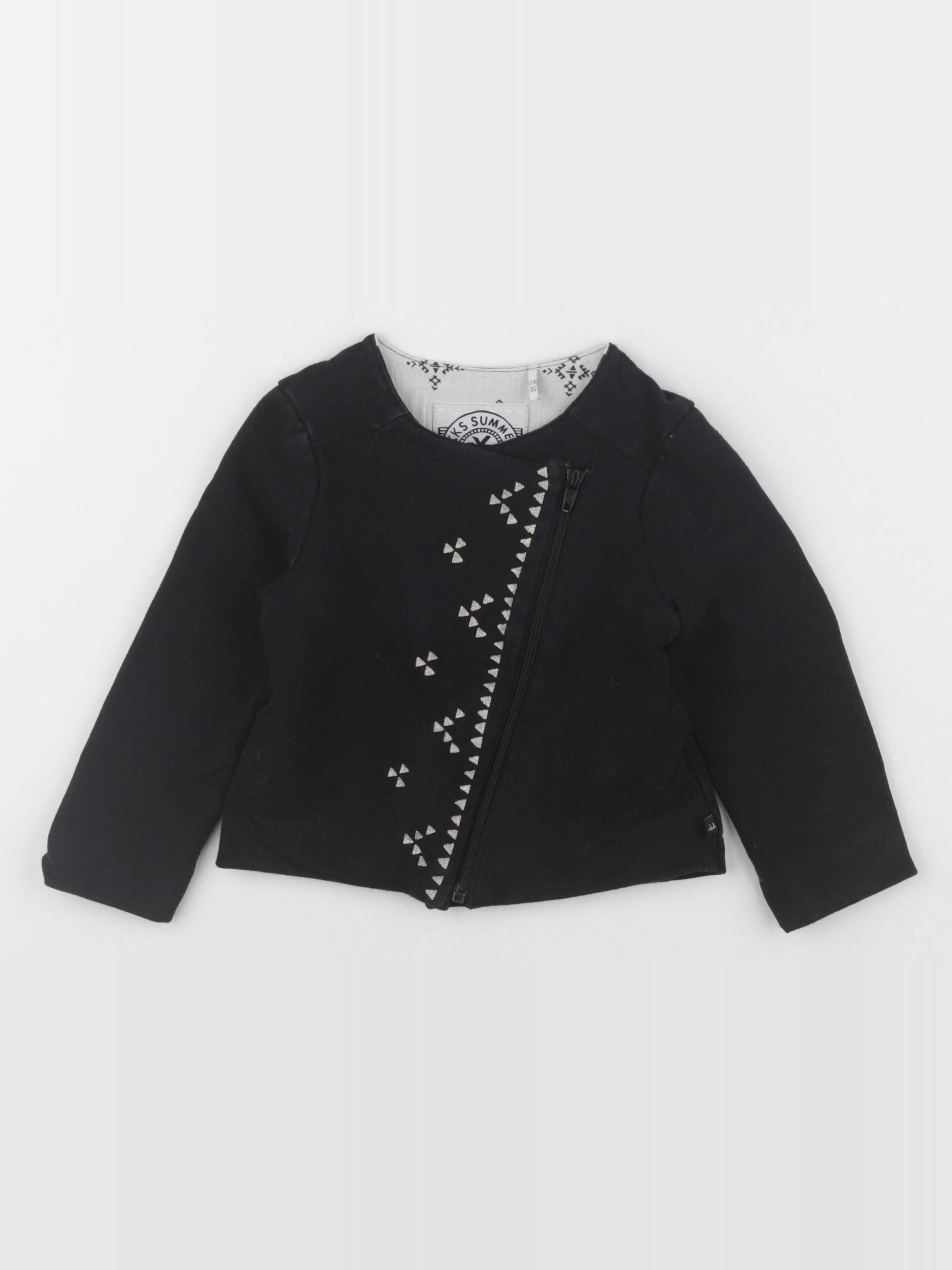 IKKS - veste noir - 2 ans