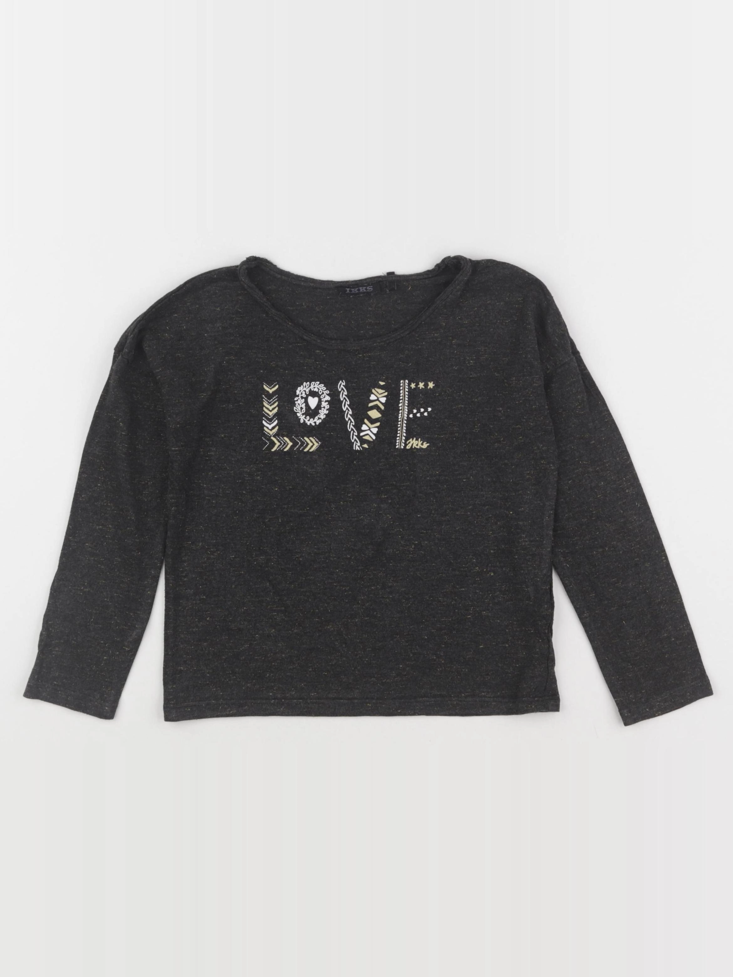 IKKS - tee-shirt gris - 4 ans