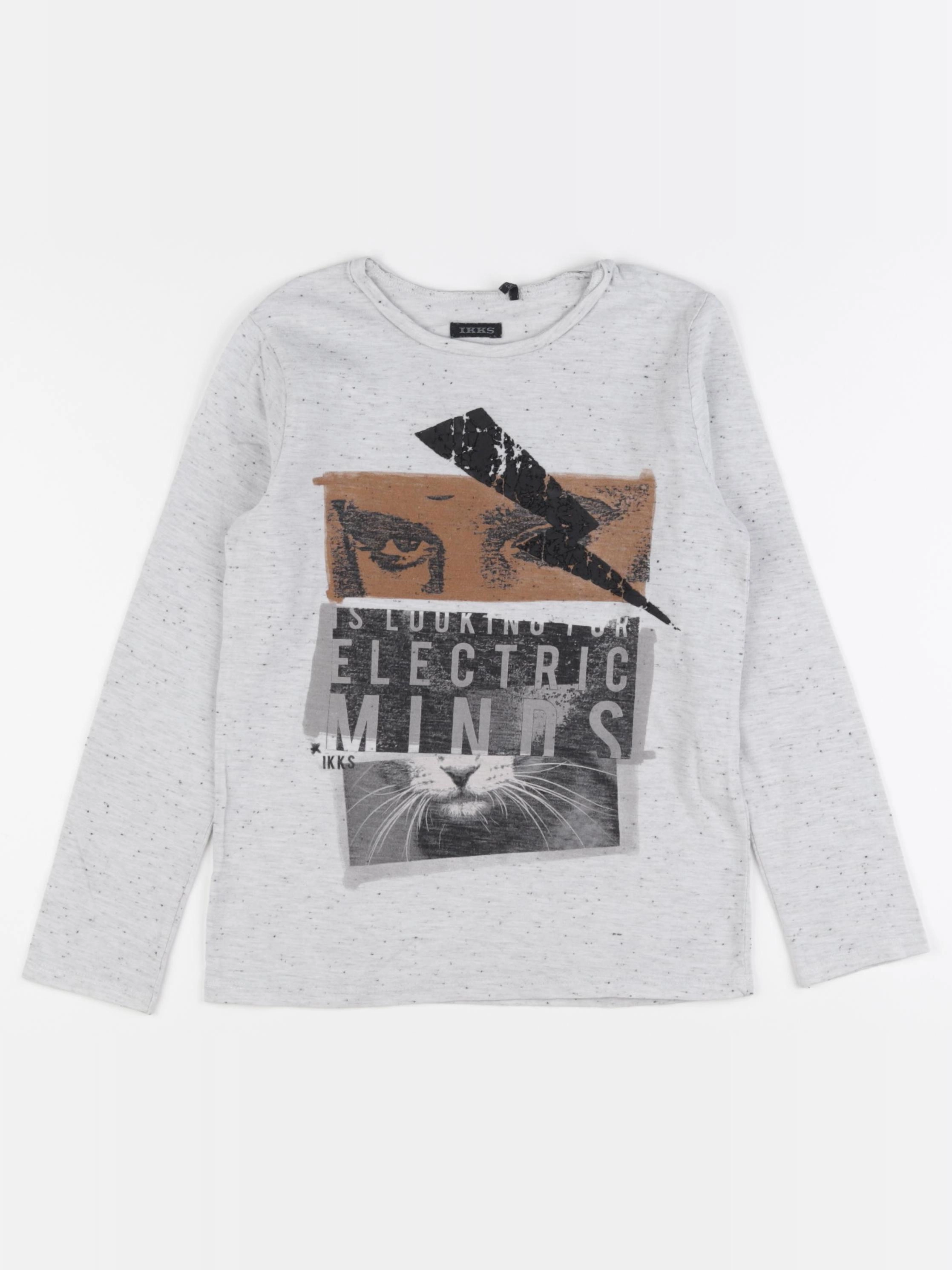 IKKS - tee-shirt multicolore - 8 ans