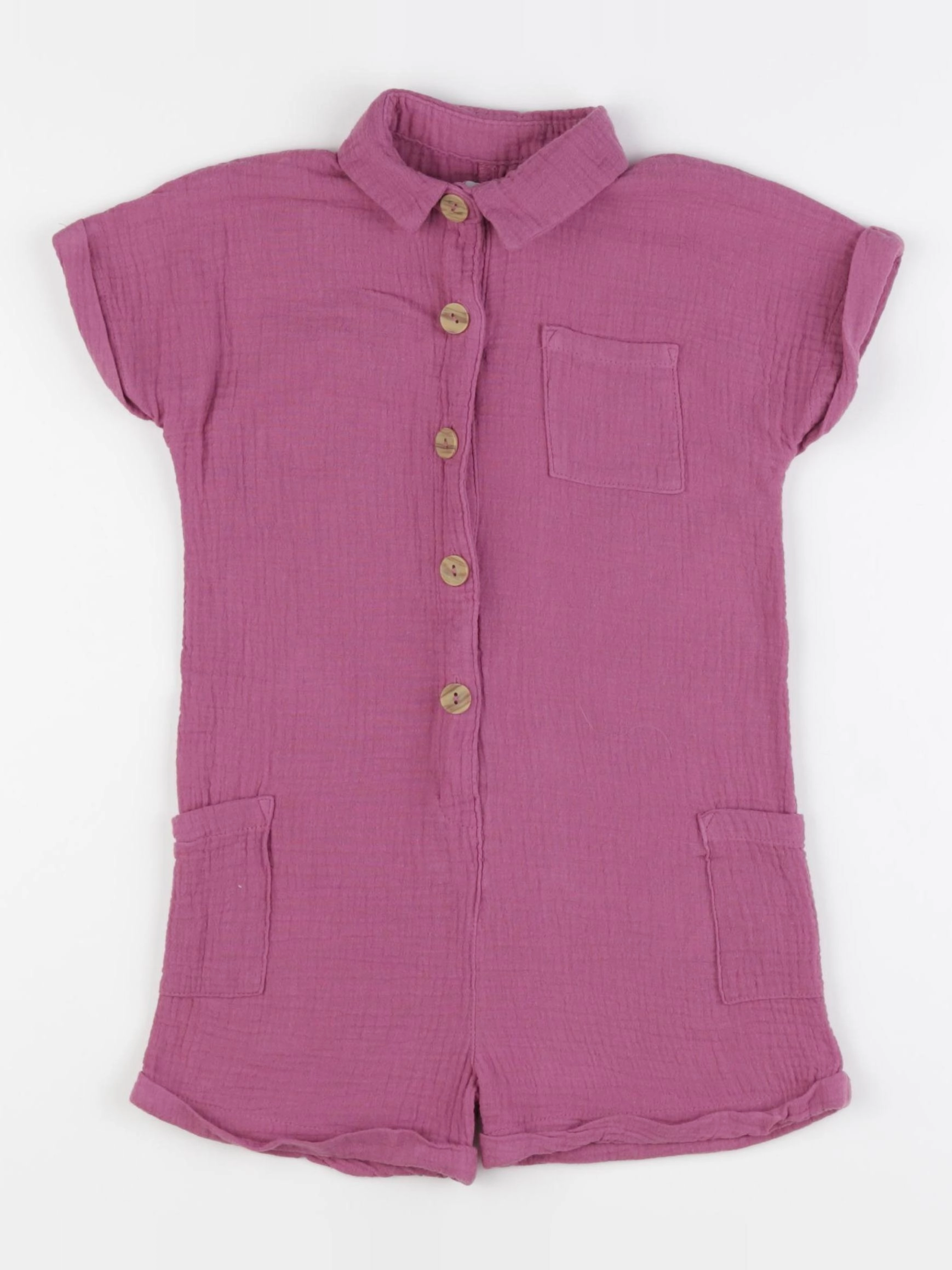 Vertbaudet - combinaison rose - 4 ans