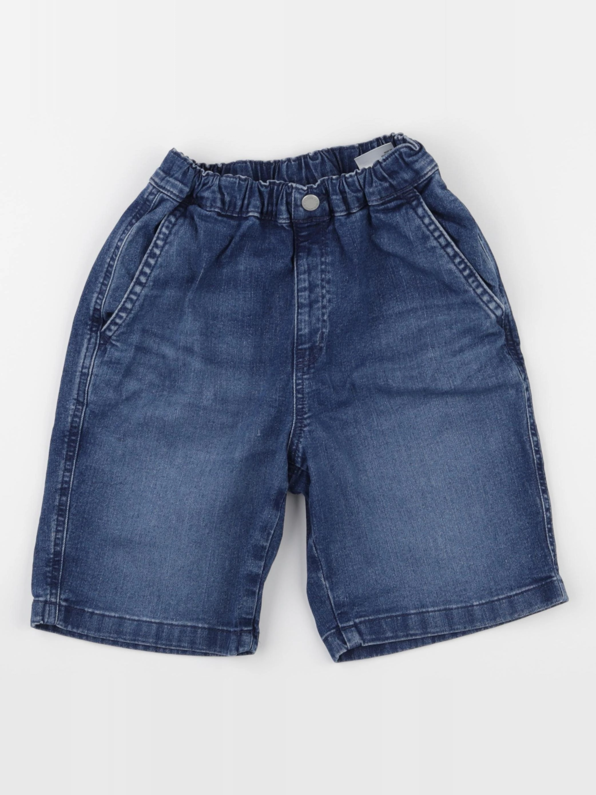 Uniqlo - short bleu - 9/10 ans
