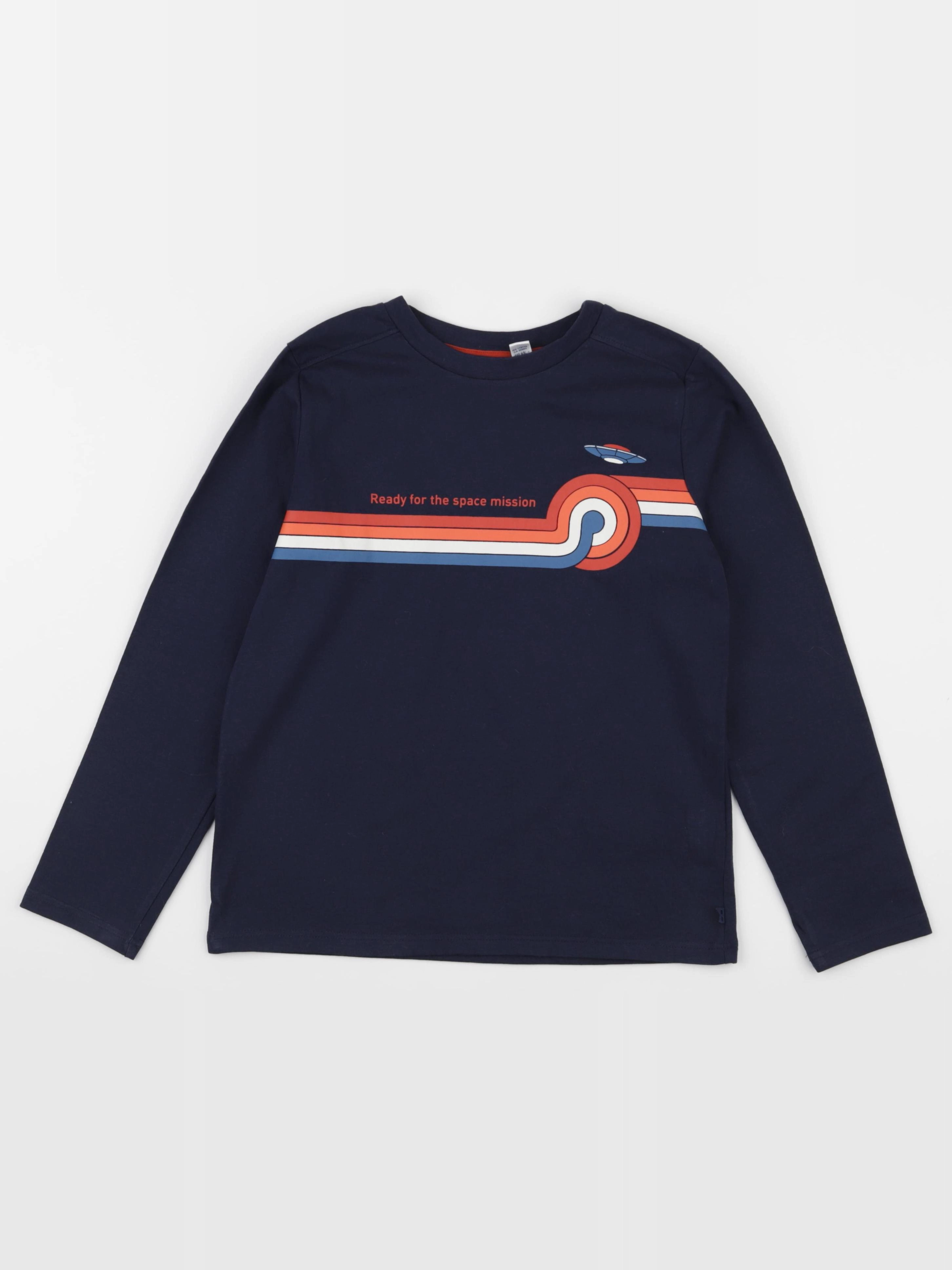 Okaidi - tee-shirt bleu - 10 ans