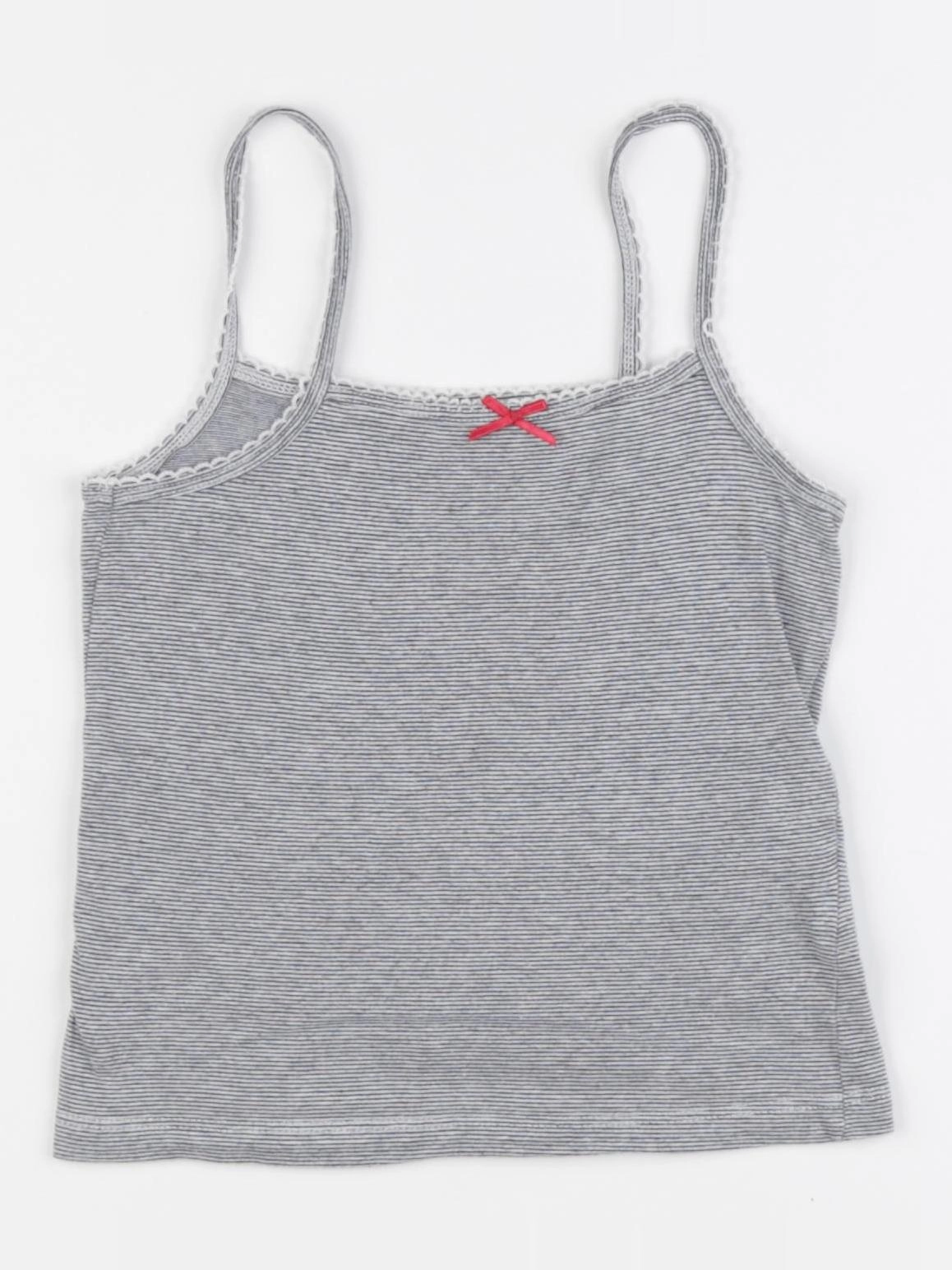 Vertbaudet - maillot de corps bleu, blanc - 3 ans