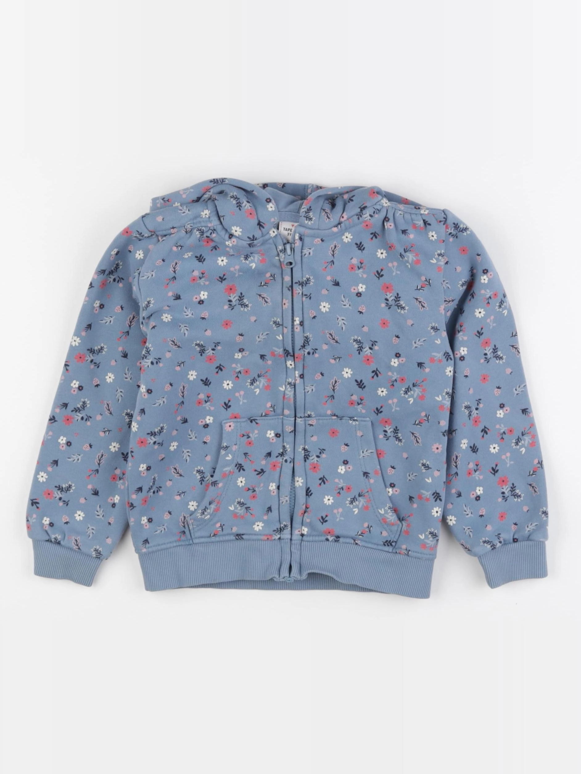 Tape à l'oeil - sweat bleu - 3 ans