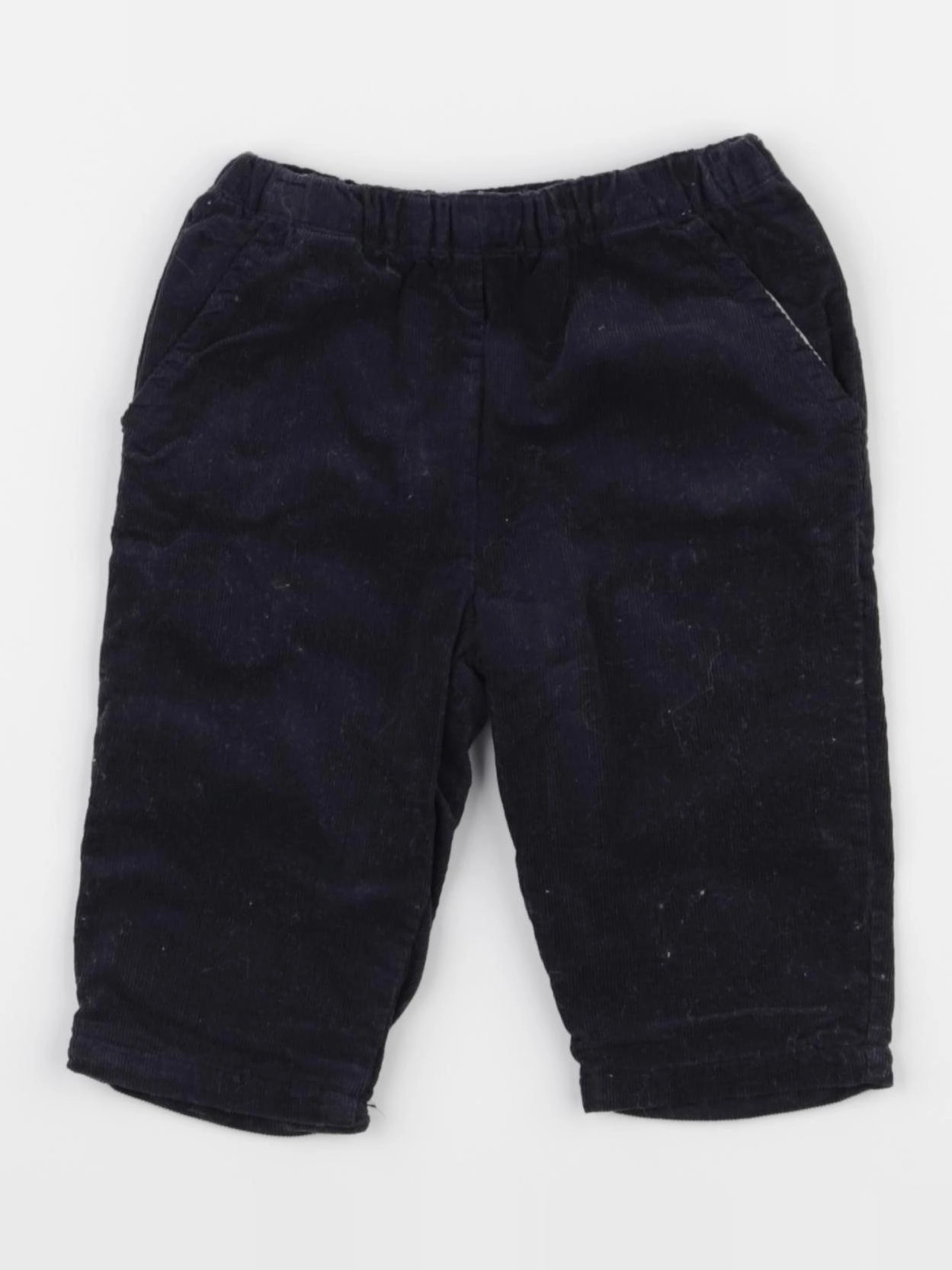 Boutchou - pantalon bleu - 3 mois