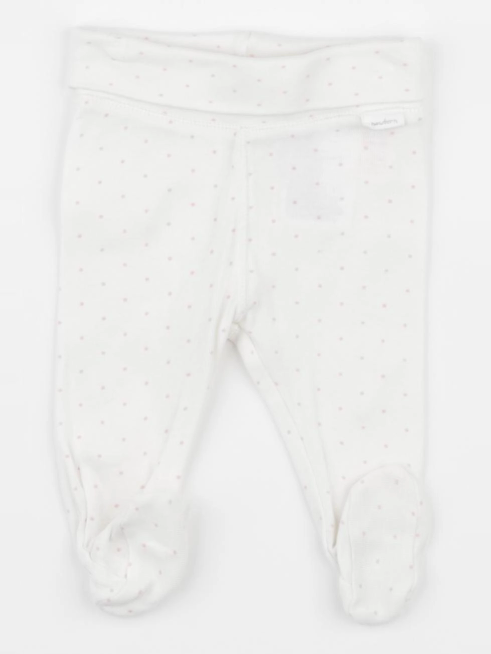 H&M - legging blanc - 0 mois