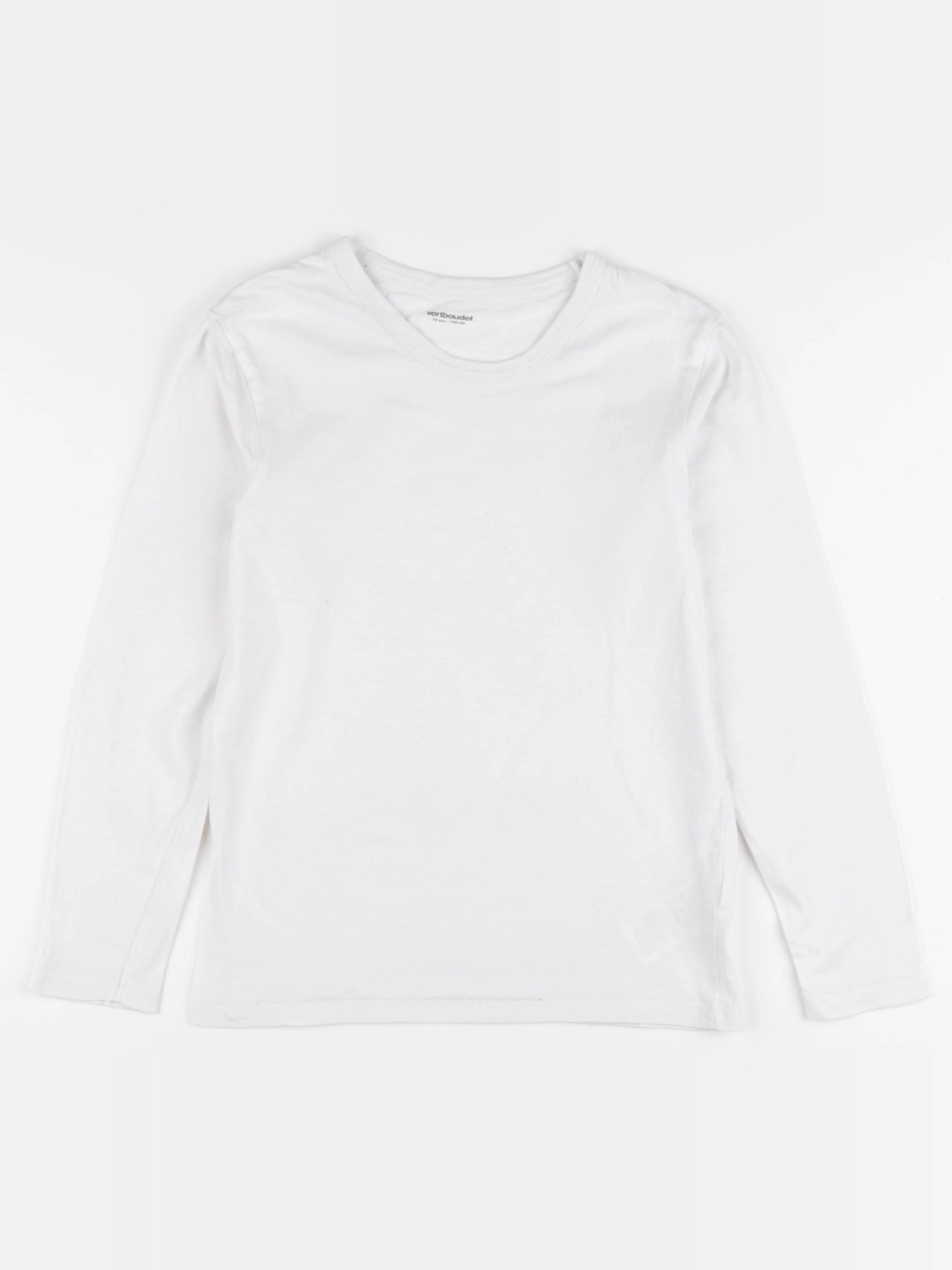 Vertbaudet - tee-shirt blanc - 10 ans