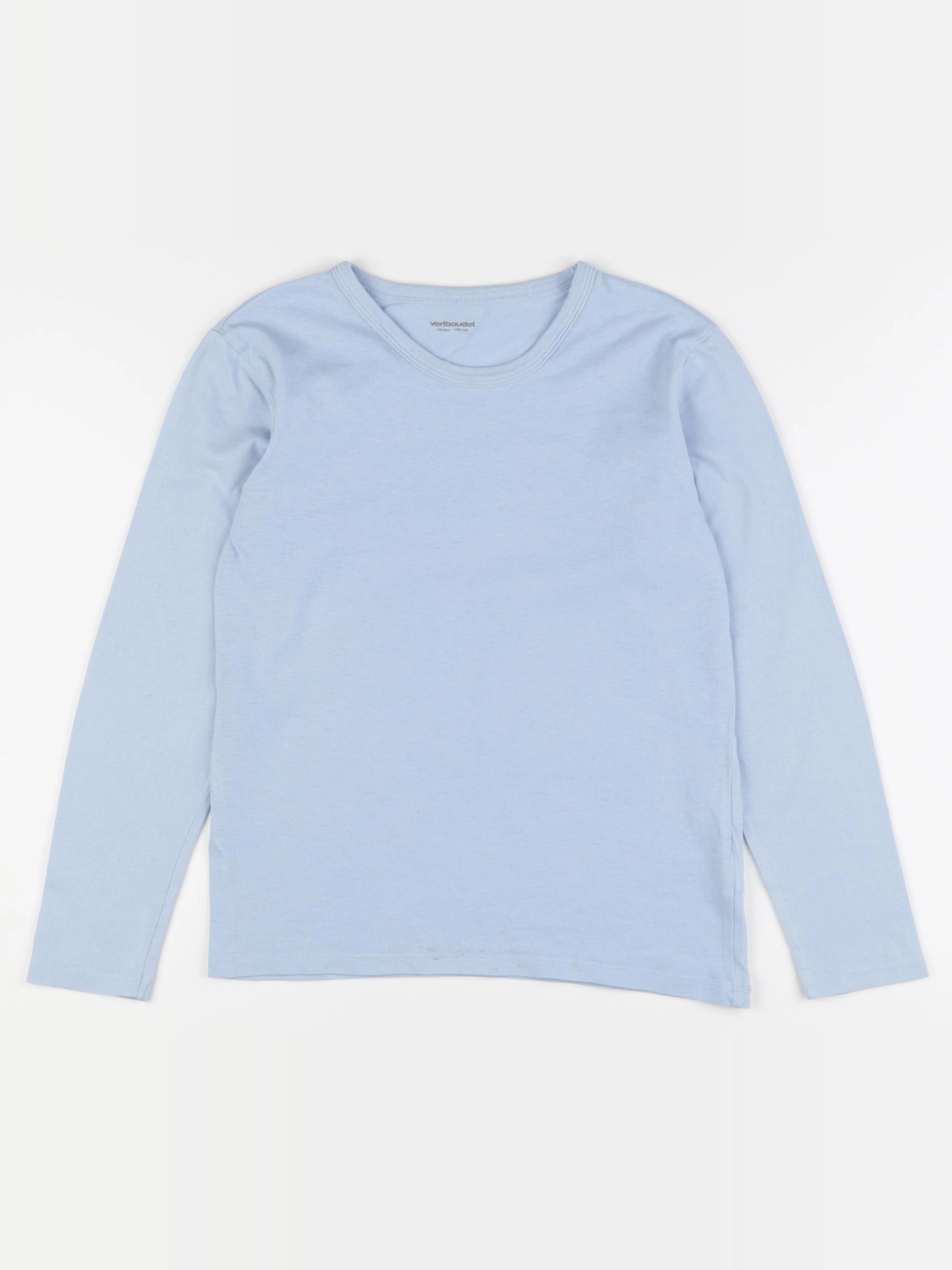 Vertbaudet - tee-shirt bleu - 10 ans