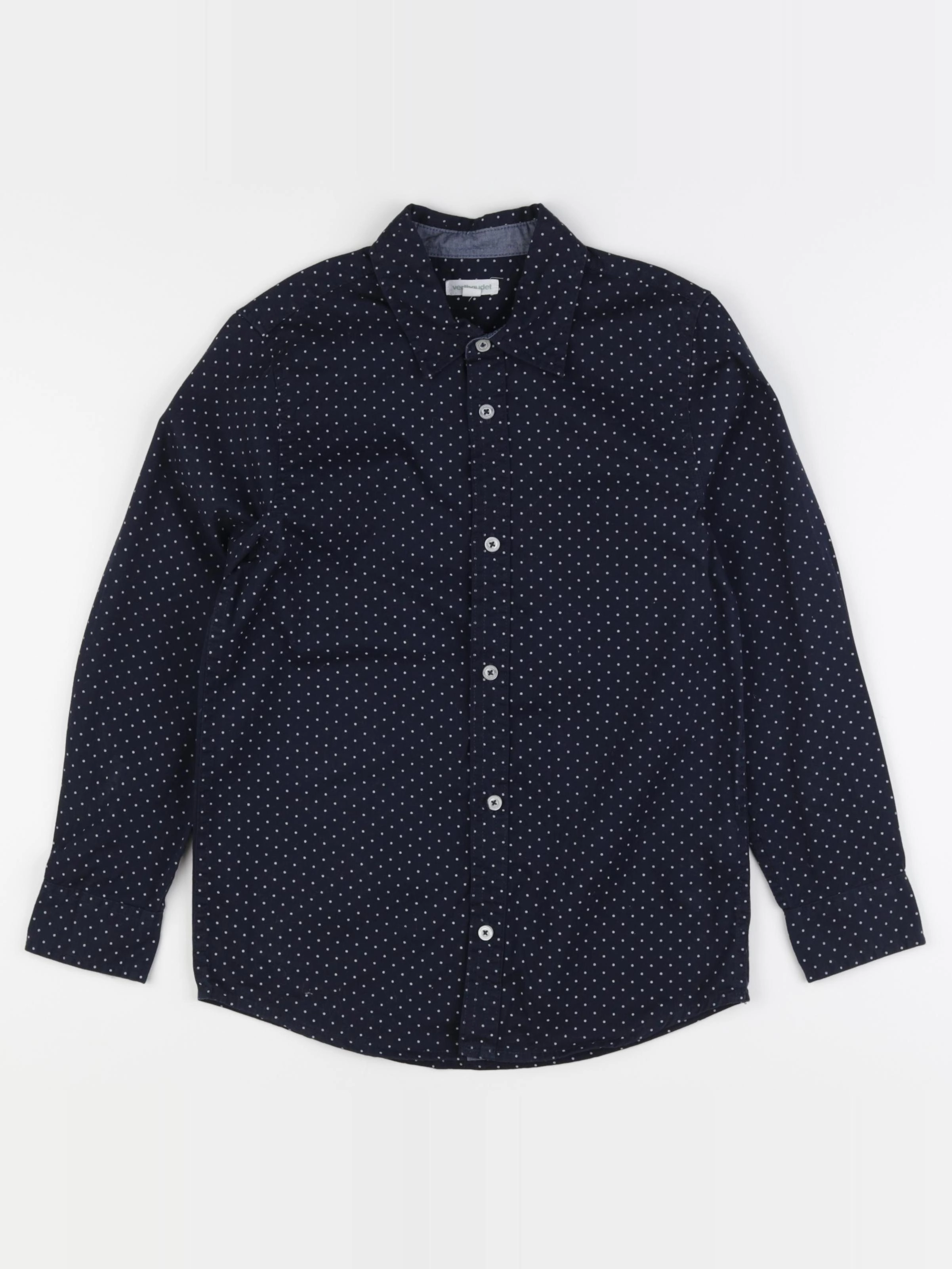 Vertbaudet - chemise bleu - 10 ans